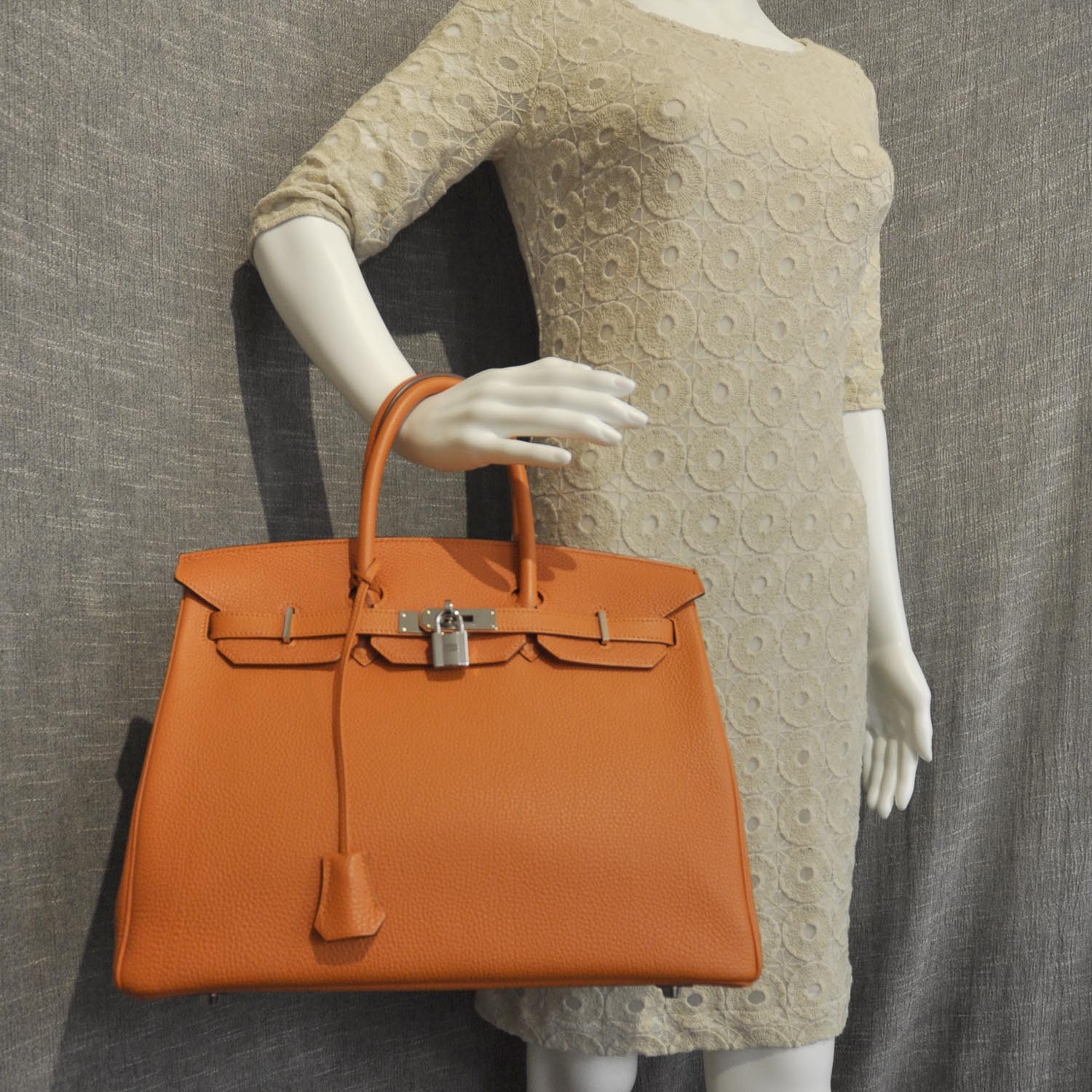 hermes birkin 35 orange togo