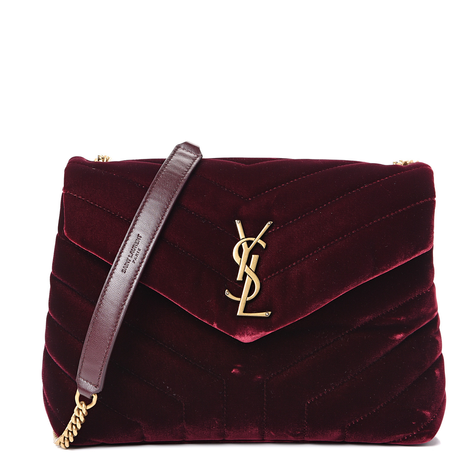 yves saint laurent velvet bag