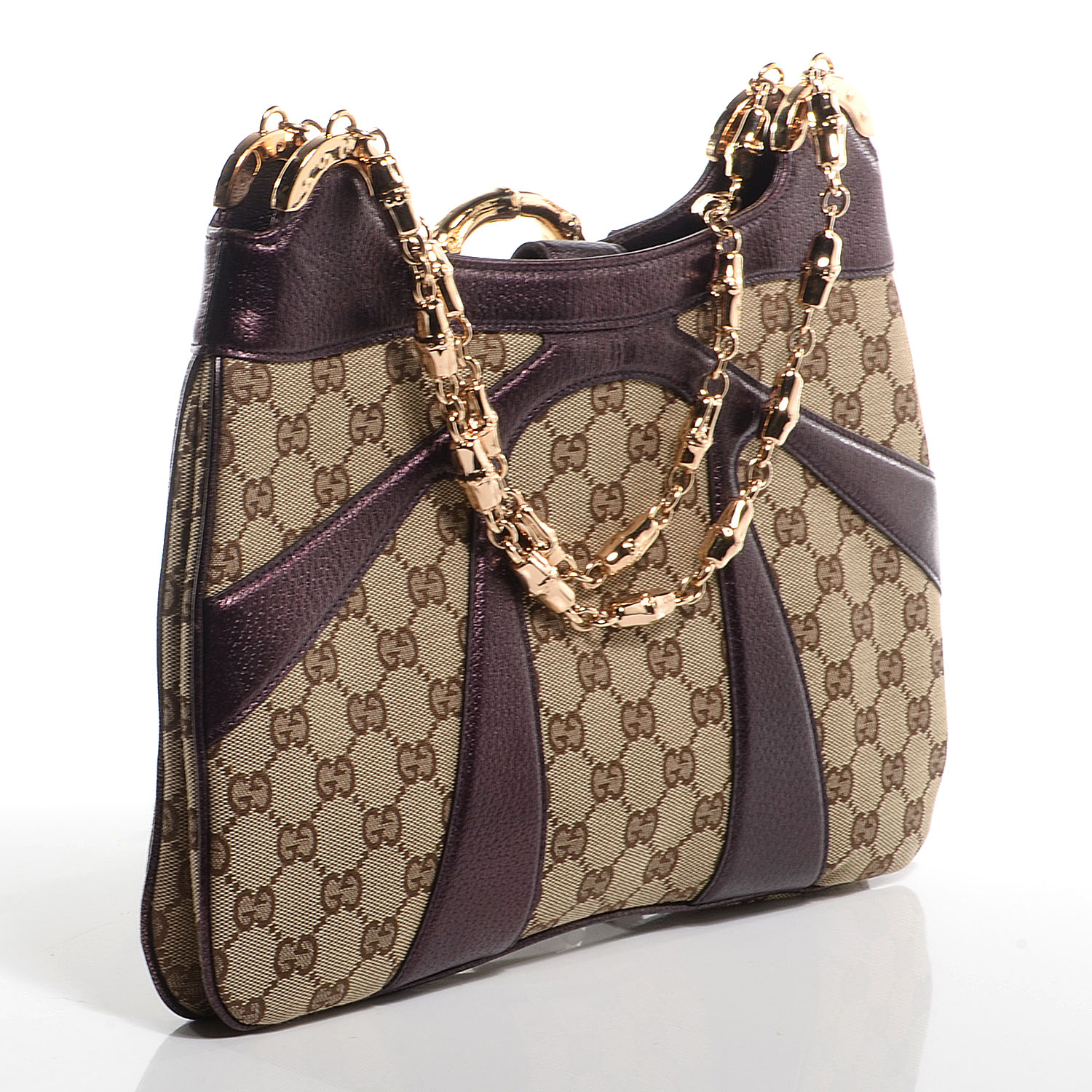 gucci shoulder bag with gold chain