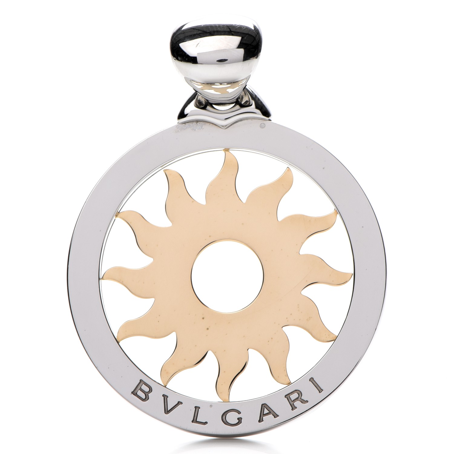 bulgari tondo sun necklace