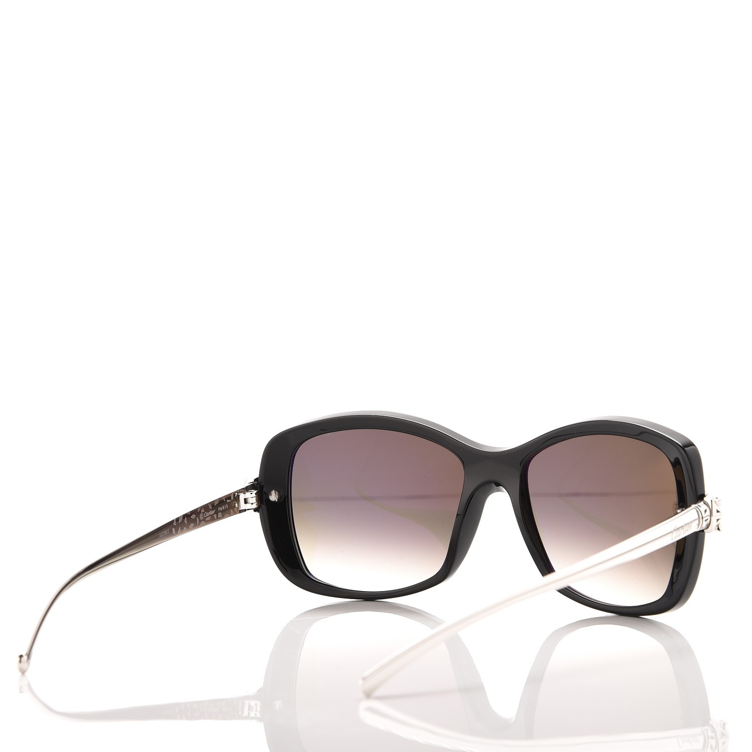 Cartier Panthere Wild De Cartier Sunglasses Black 240616 