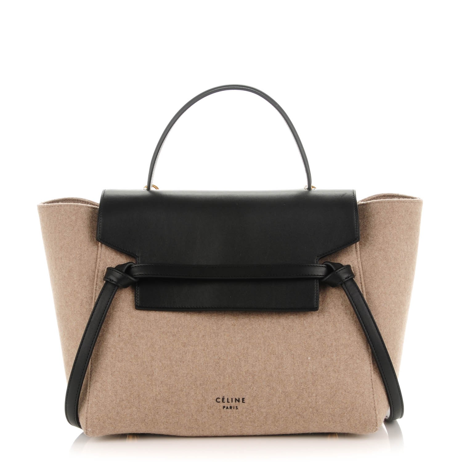 celine felt bag