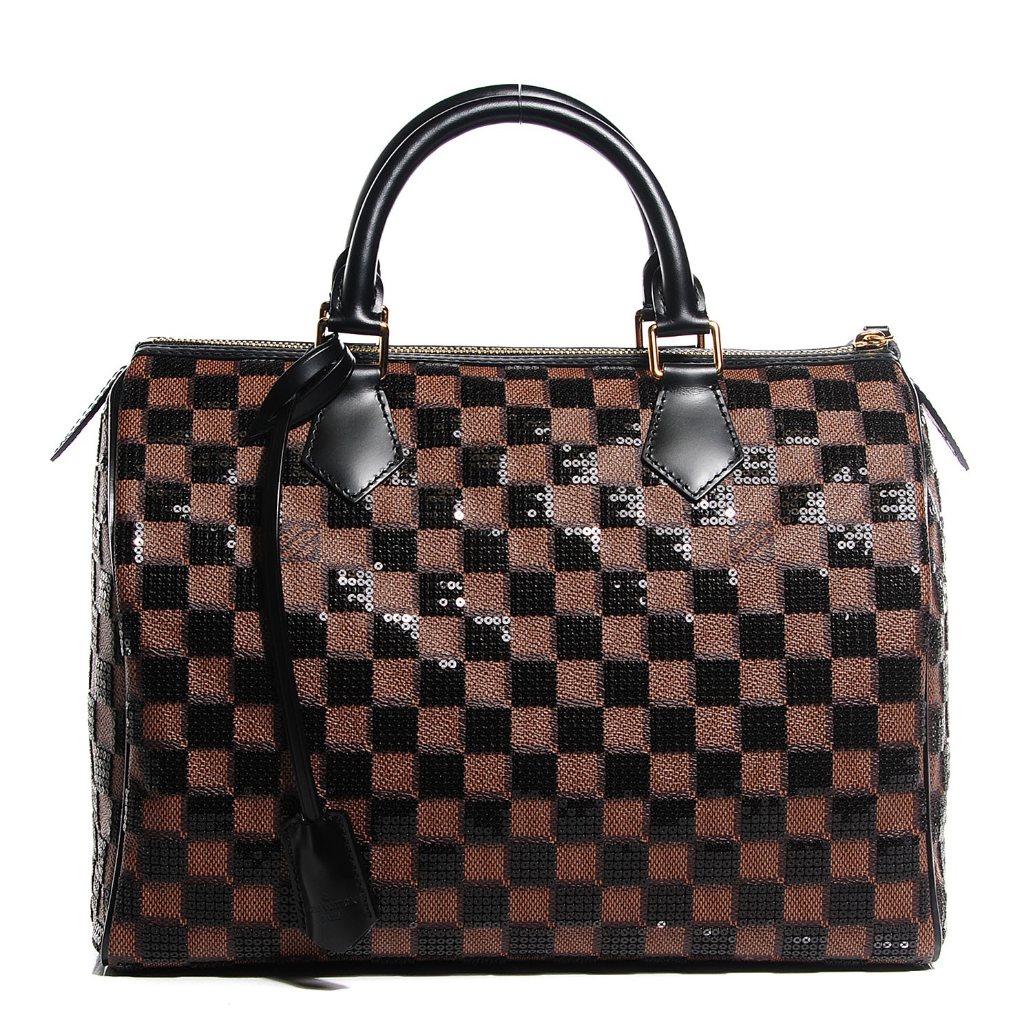 damier paillettes speedy 30