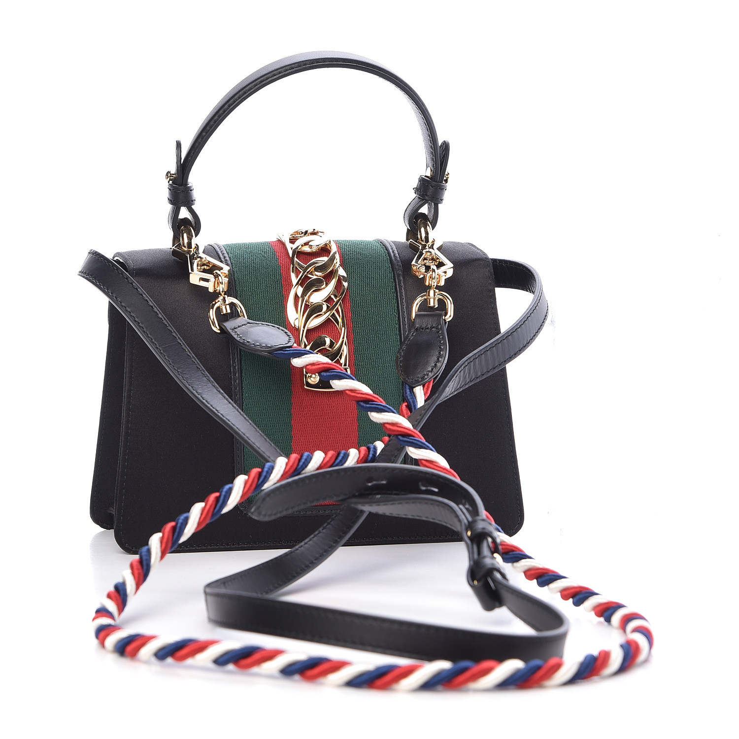 gucci mini sylvie black