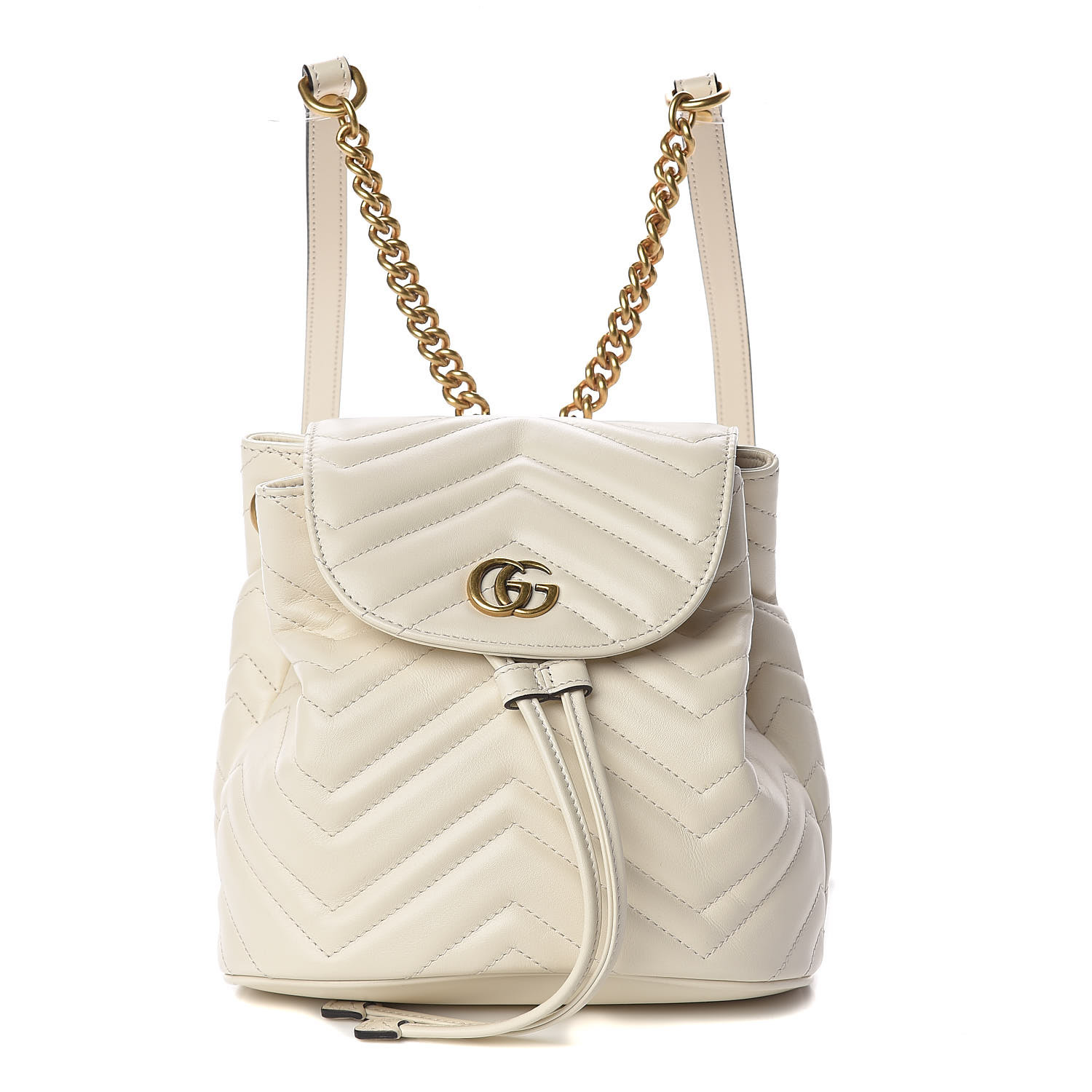 gucci marmont backpack white