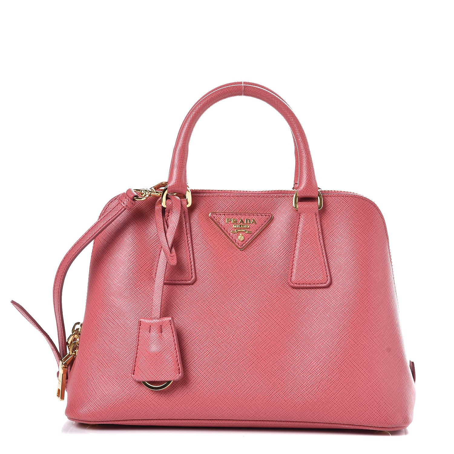 PRADA Saffiano Lux Small Promenade Tote Tamaris 289522 | FASHIONPHILE