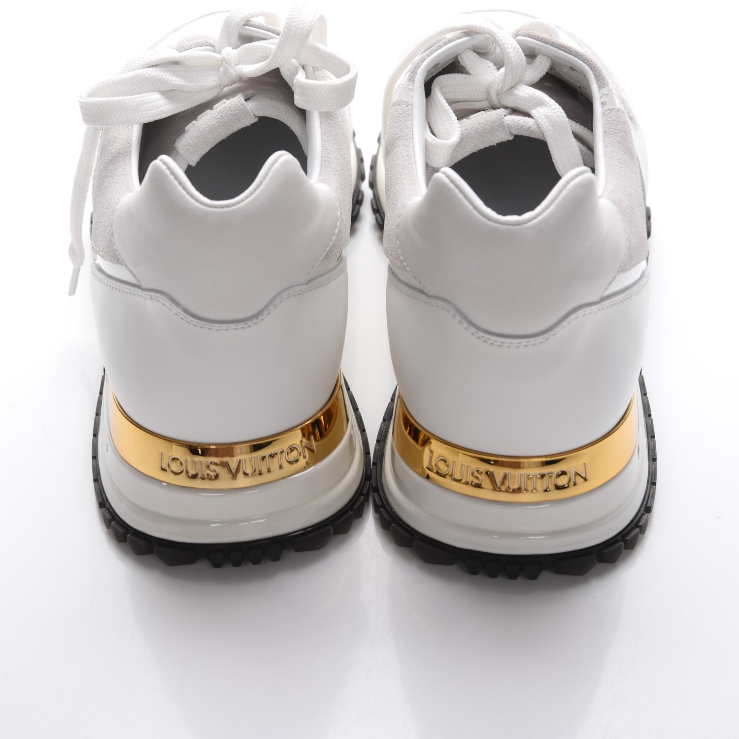 louis vuitton sneakers white and gold