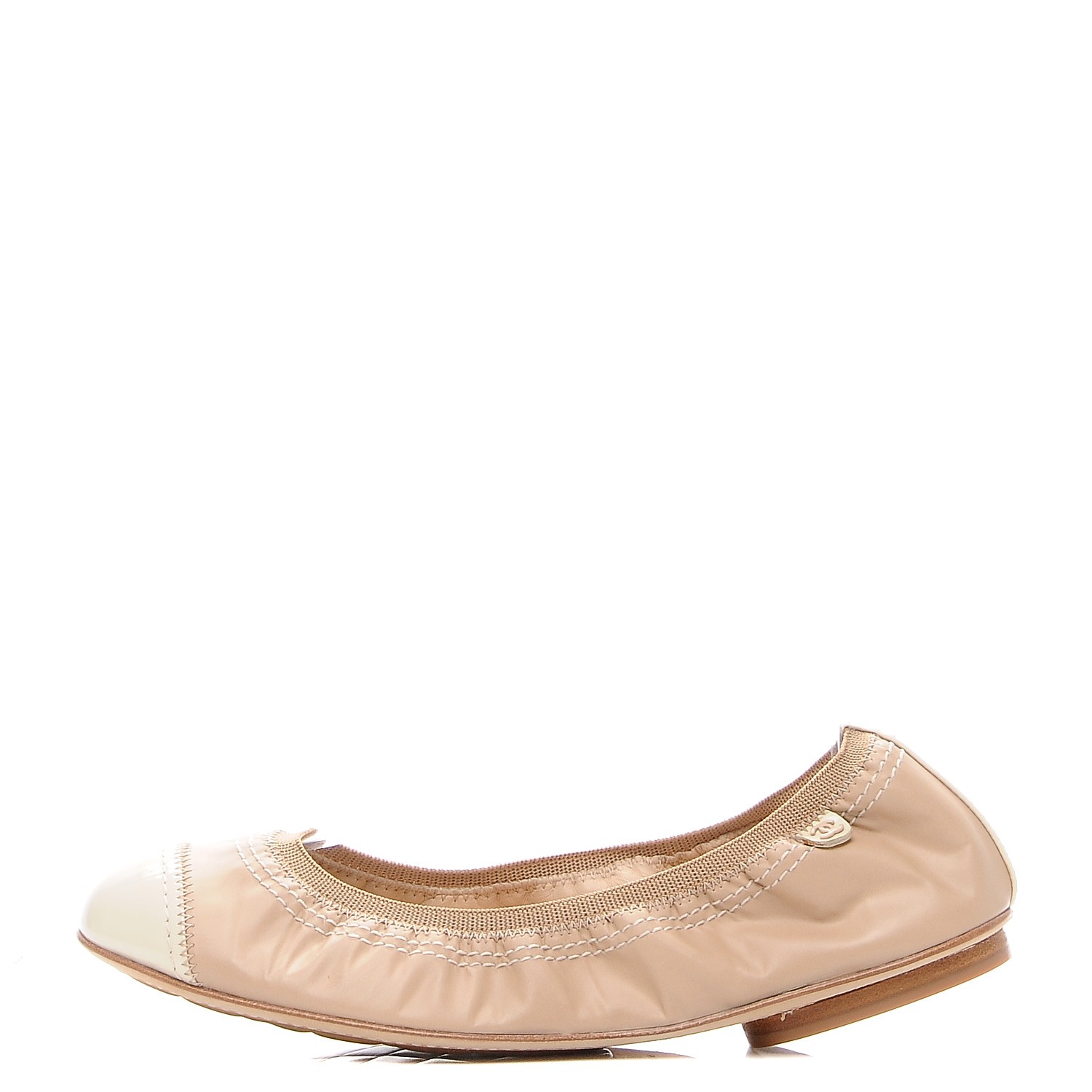 elastic ballerina flats