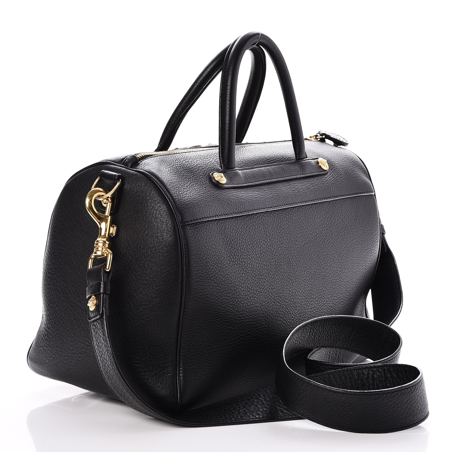 black versace bag