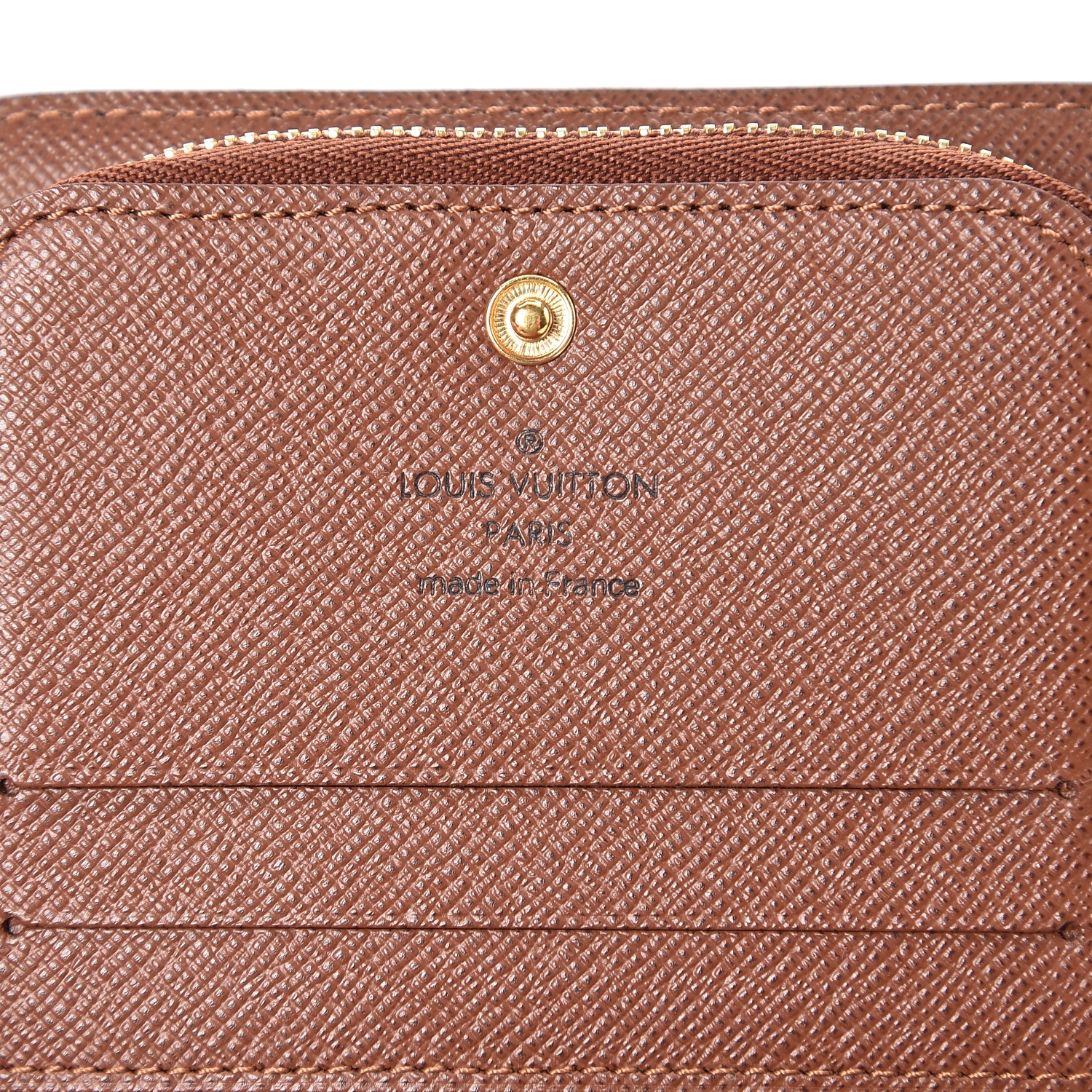 Louis Vuitton Wallet Monogram Insolite Fleuri Brown Pink in Coated