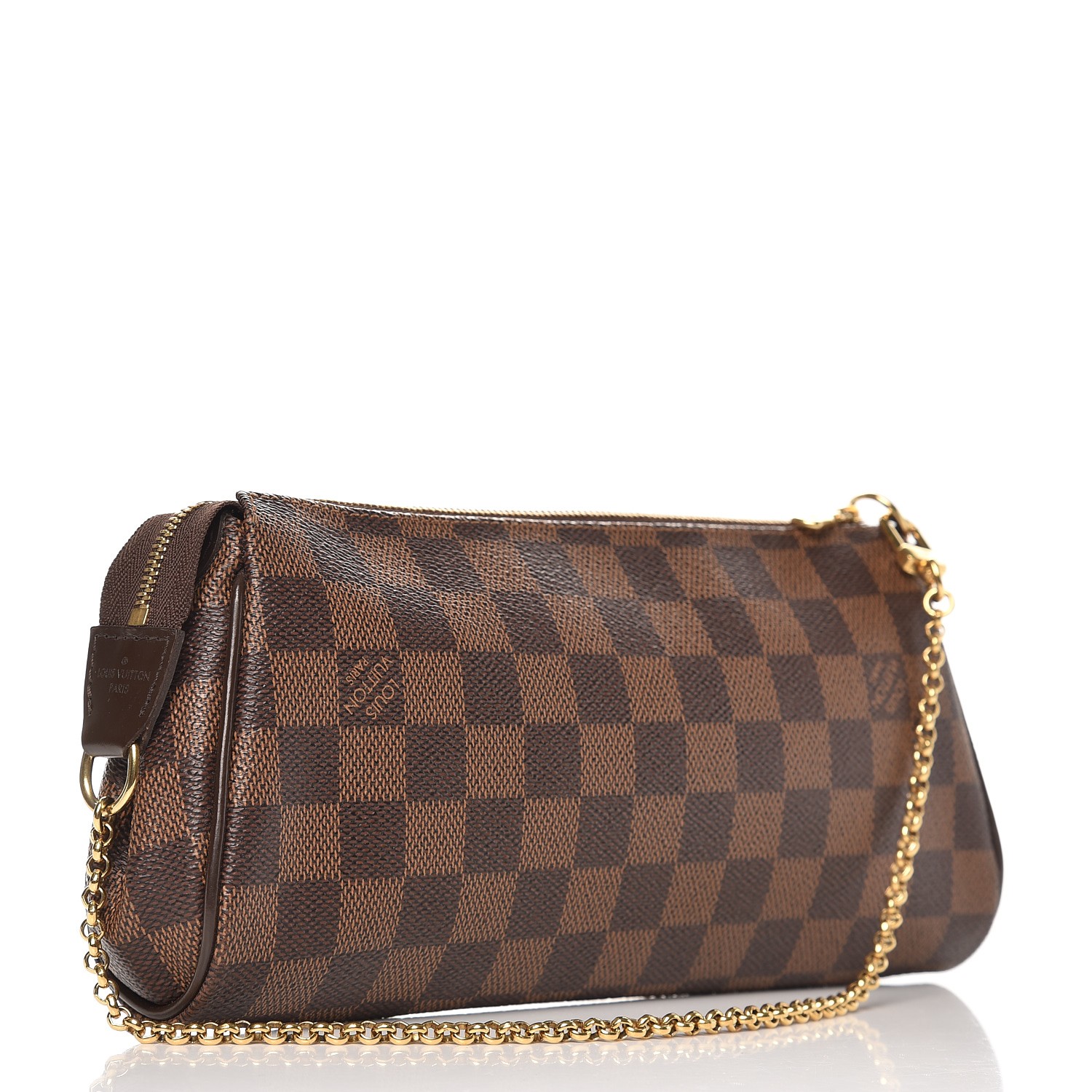 louis vuitton ebene eva clutch