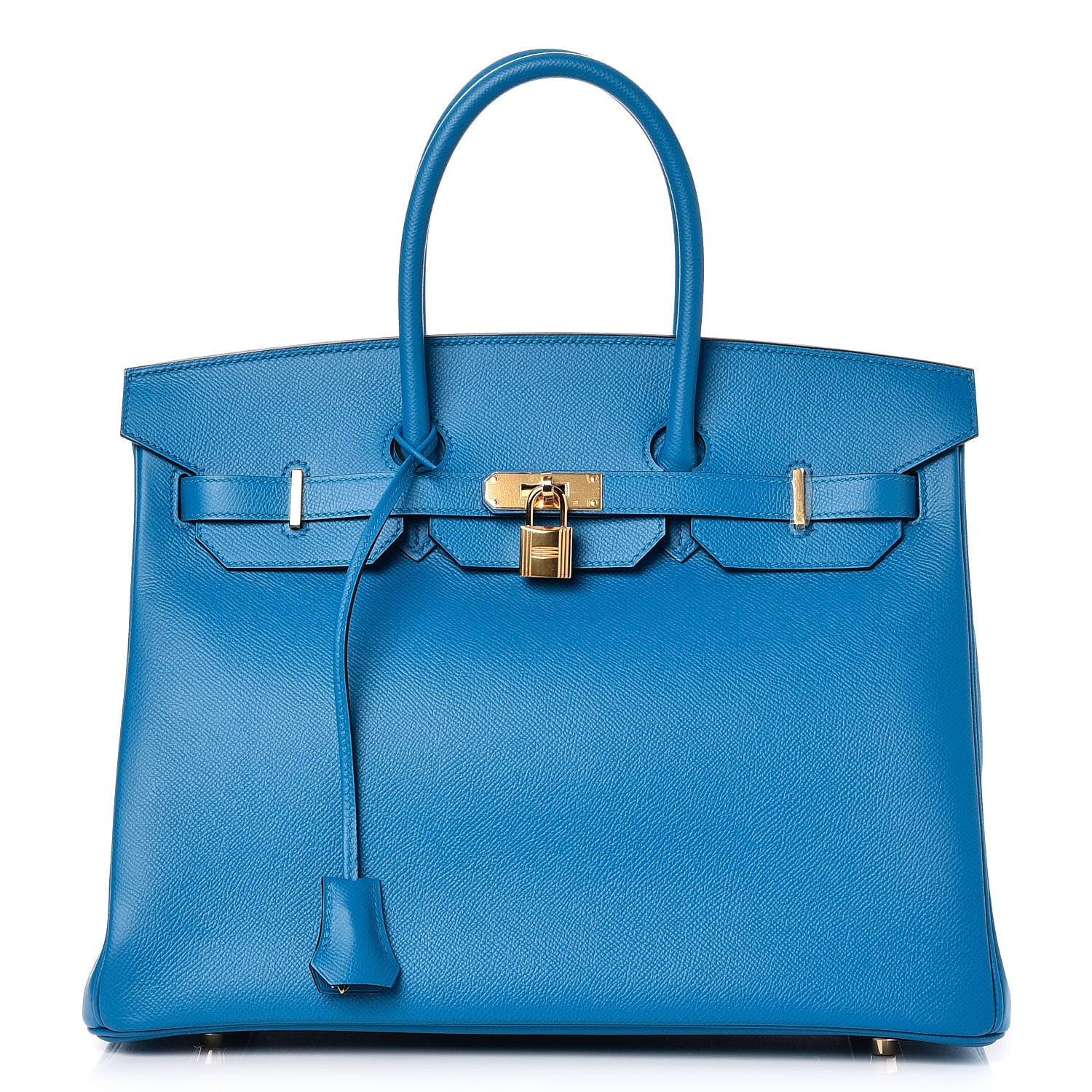 HERMES Epsom Birkin 35 Bleu Zanzibar 245076