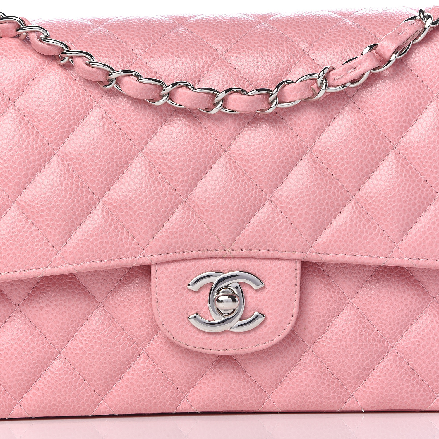 chanel pink caviar