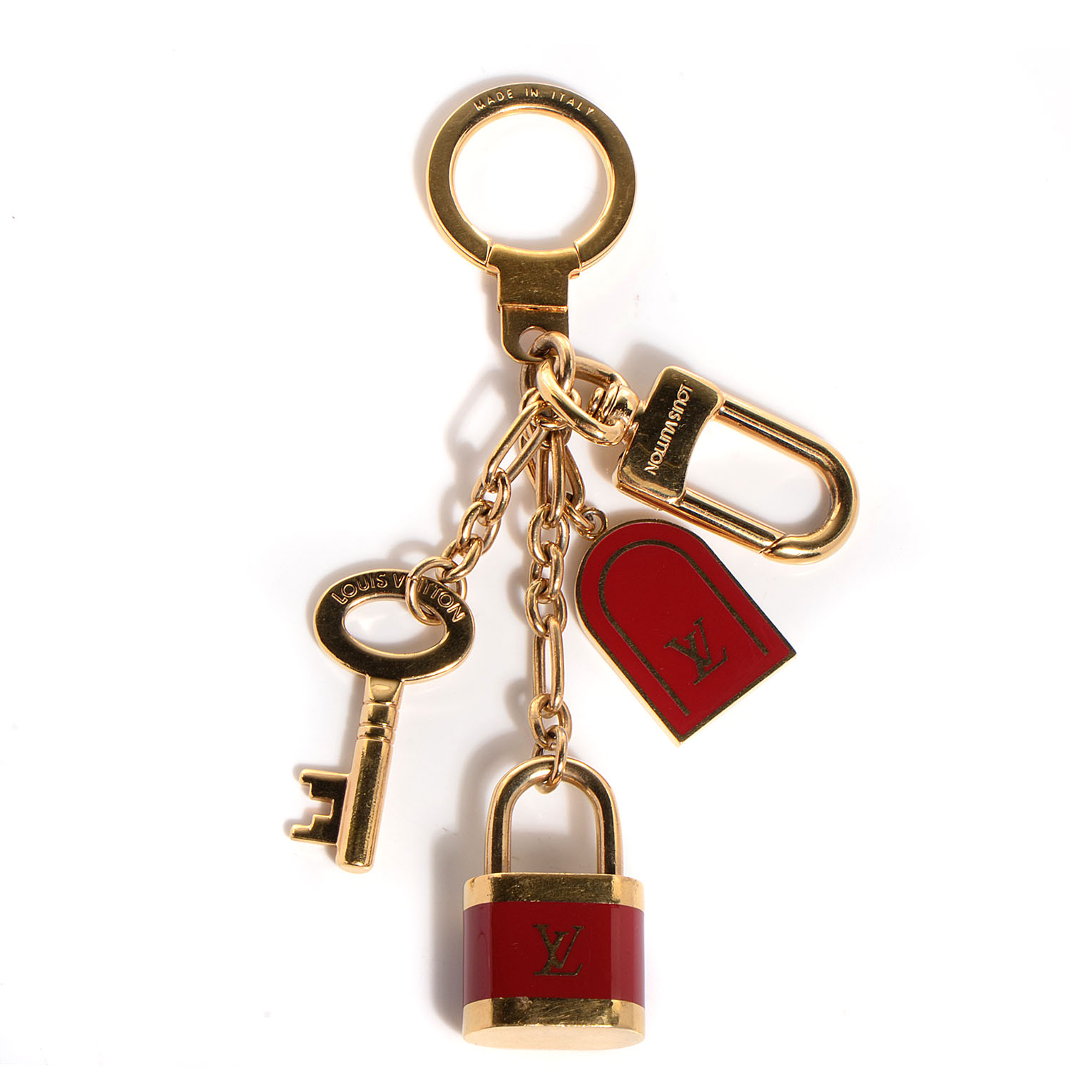 LOUIS VUITTON PTE Cles Cadenas Key Holder 88004