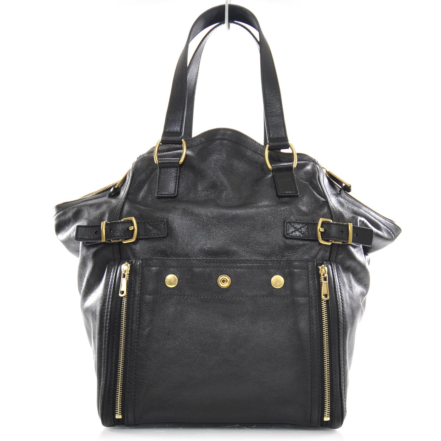 yves saint laurent leather tote bag