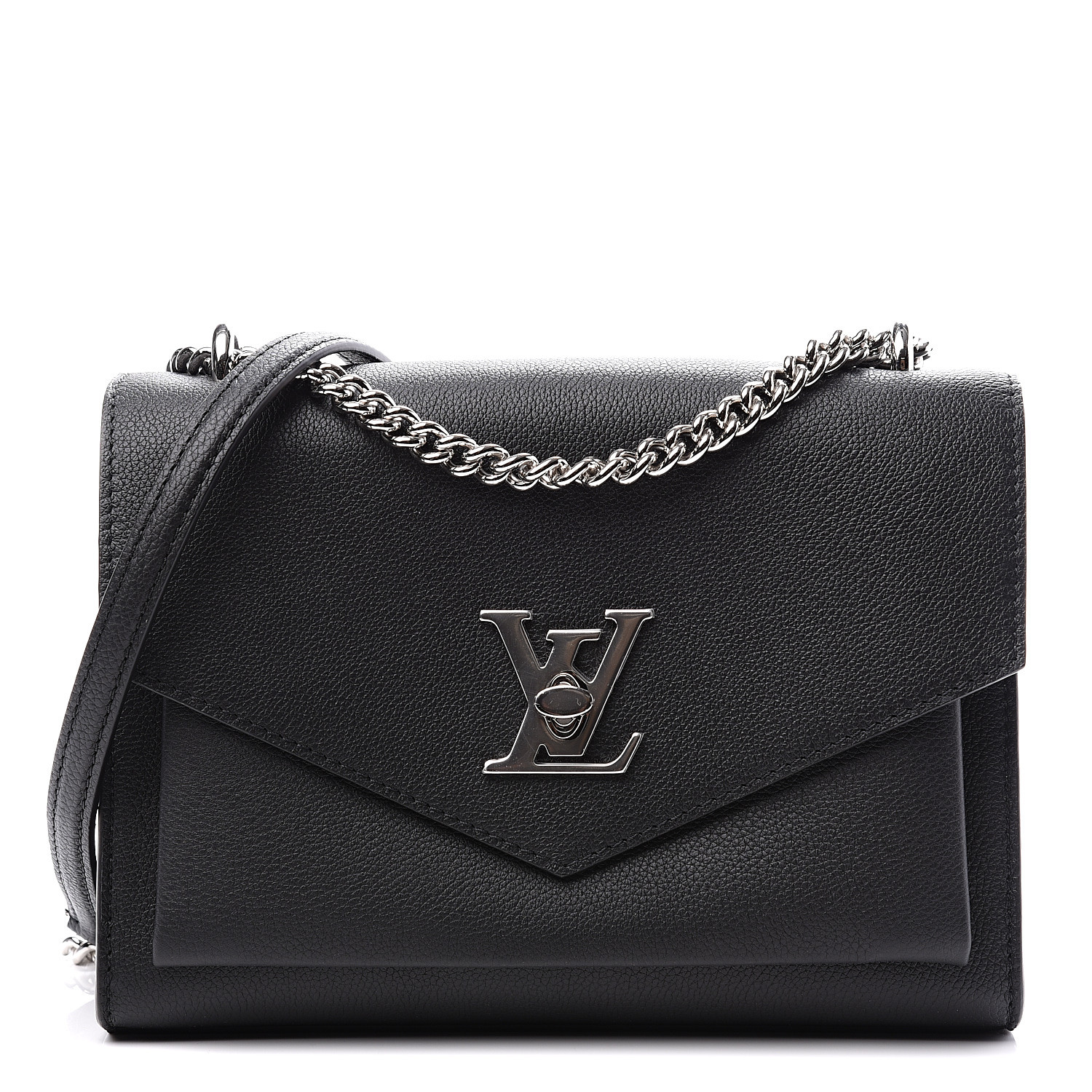 Lockme Chain Bag Lockme Leather in Black - Handbags M57073