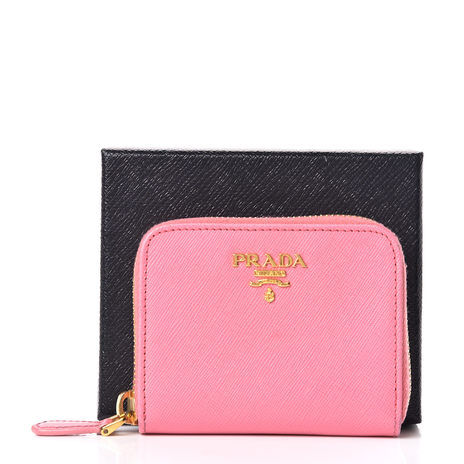 prada zip around coin purse