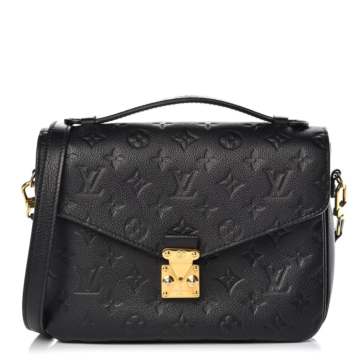 LOUIS VUITTON Empreinte Pochette Metis Black 359813