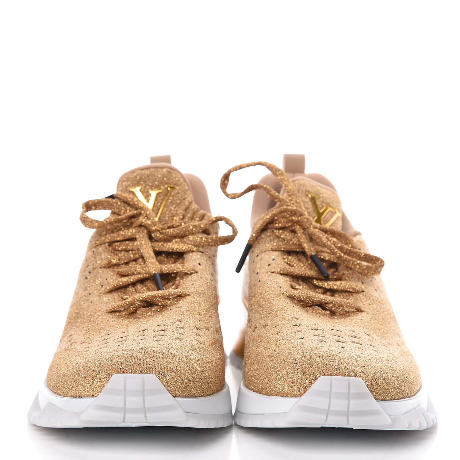 louis vuitton gold sneakers