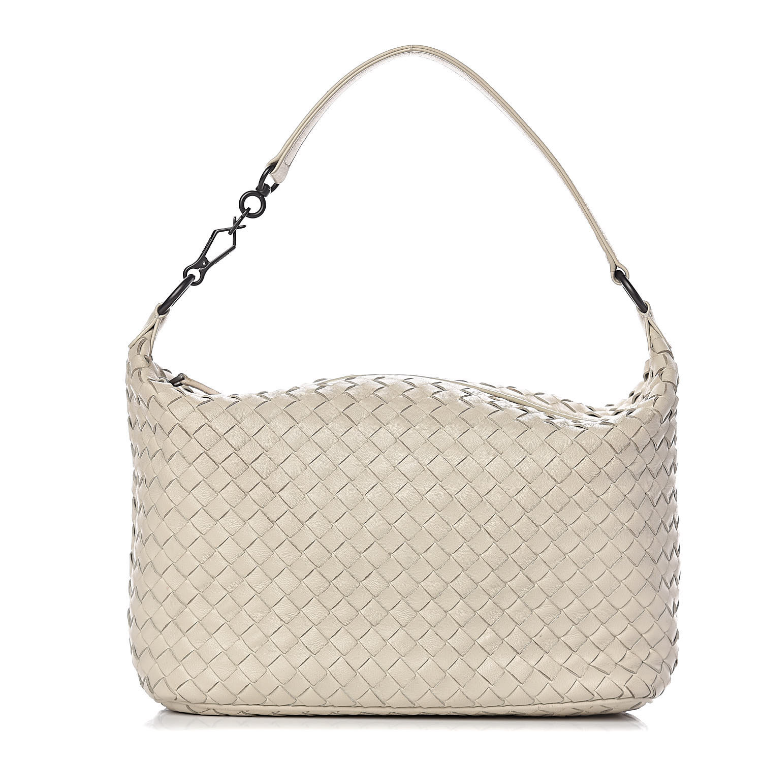 white bottega bag dupe