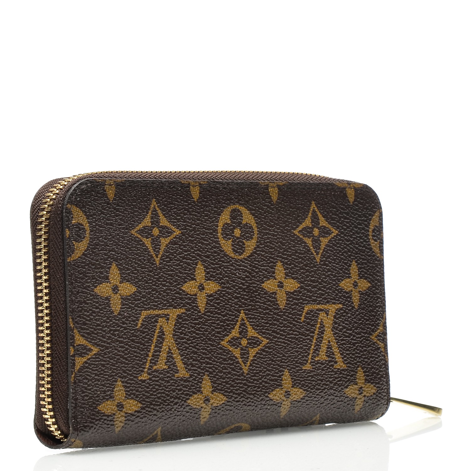 zippy compact wallet monogram