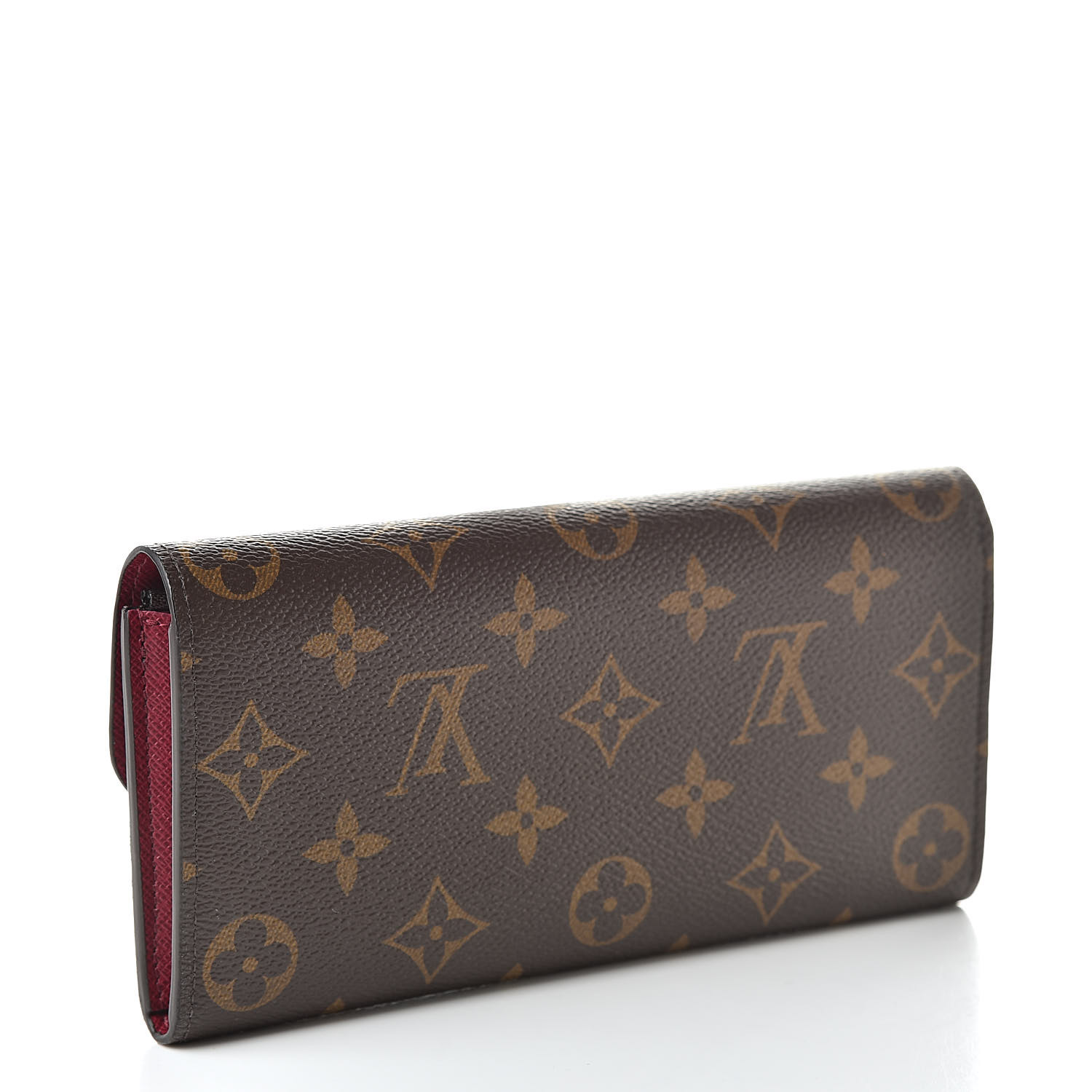 Louis Vuitton Monogram Empreinte Leather Curieuse Wallet Fuchsia