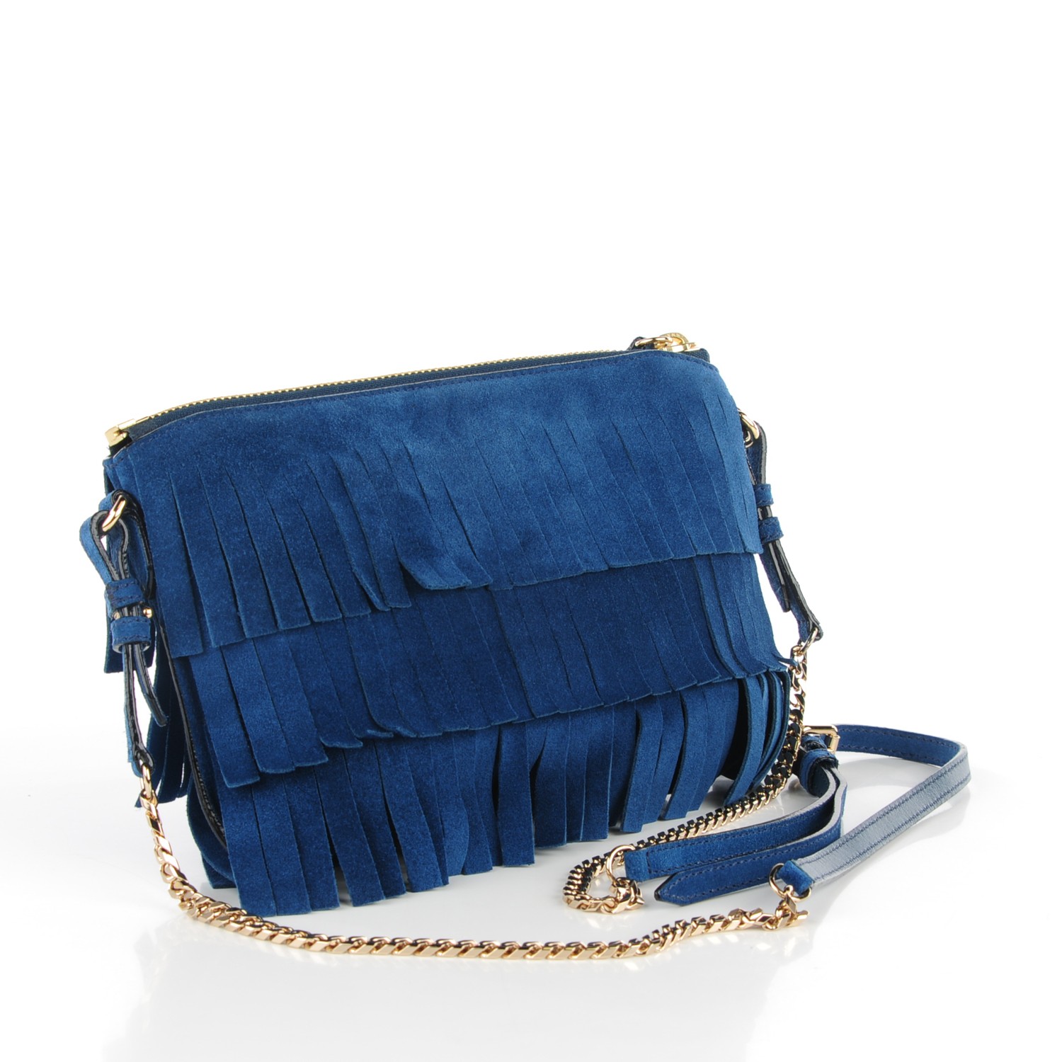 burberry suede fringe bag