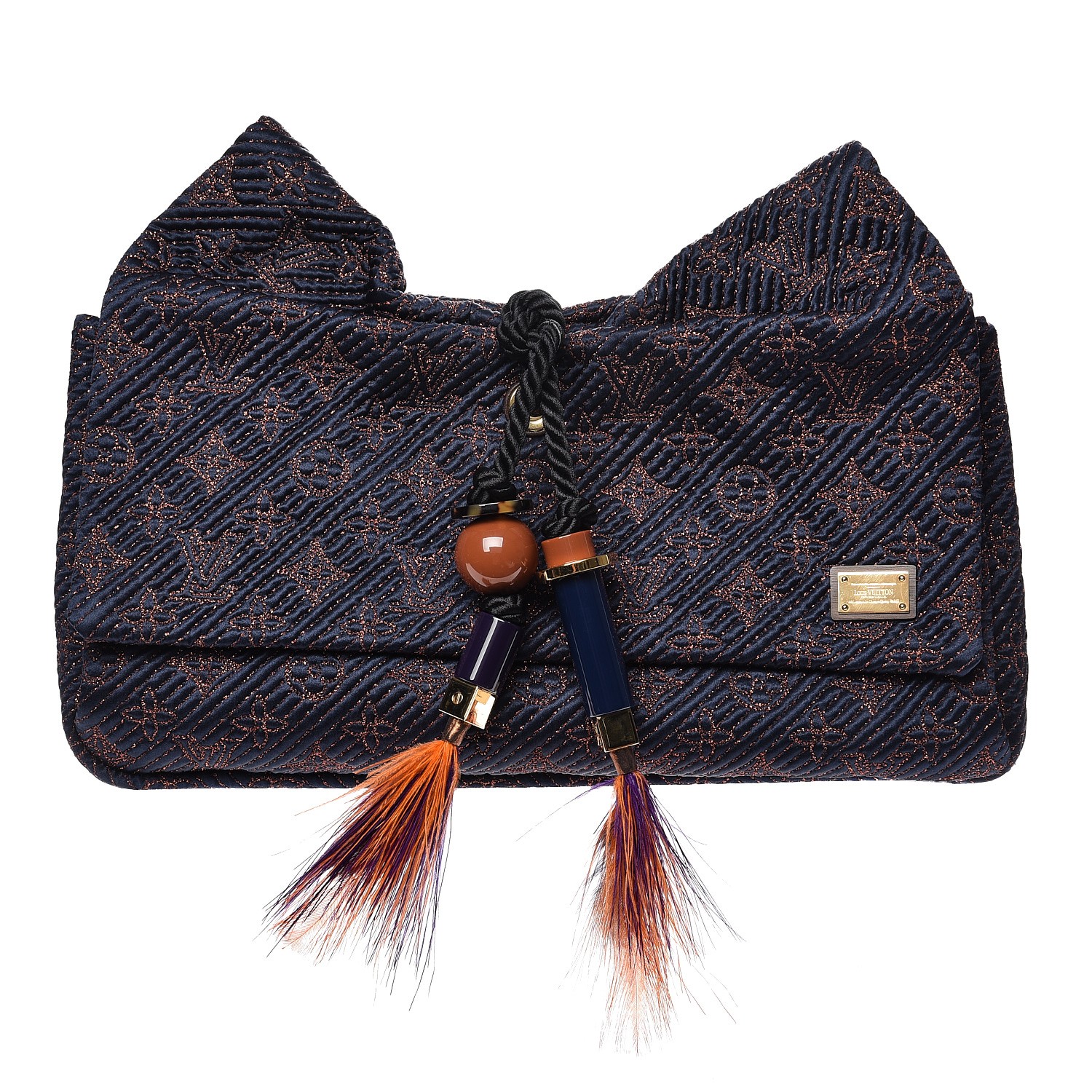 louis vuitton african queen clutch