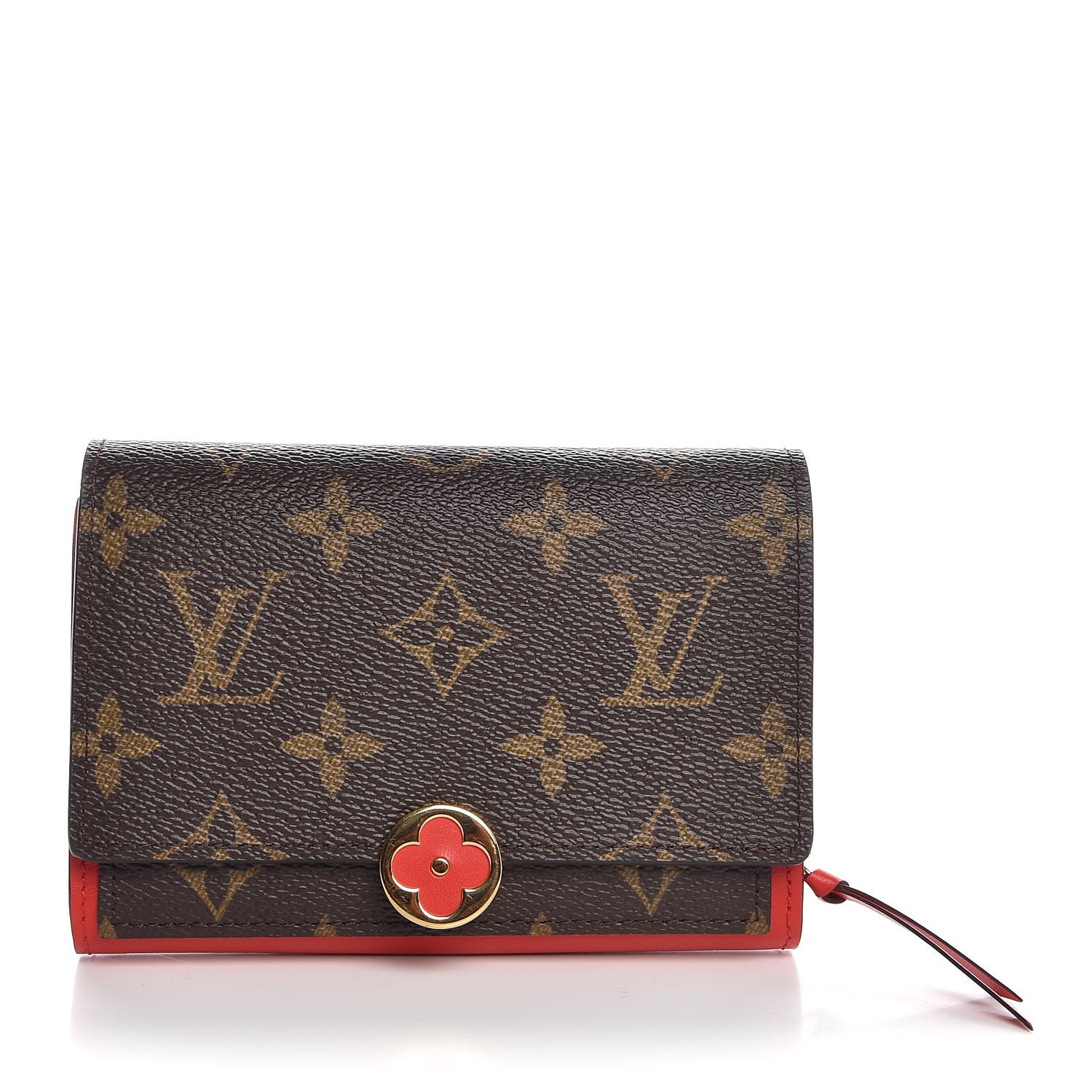 lv flore compact wallet