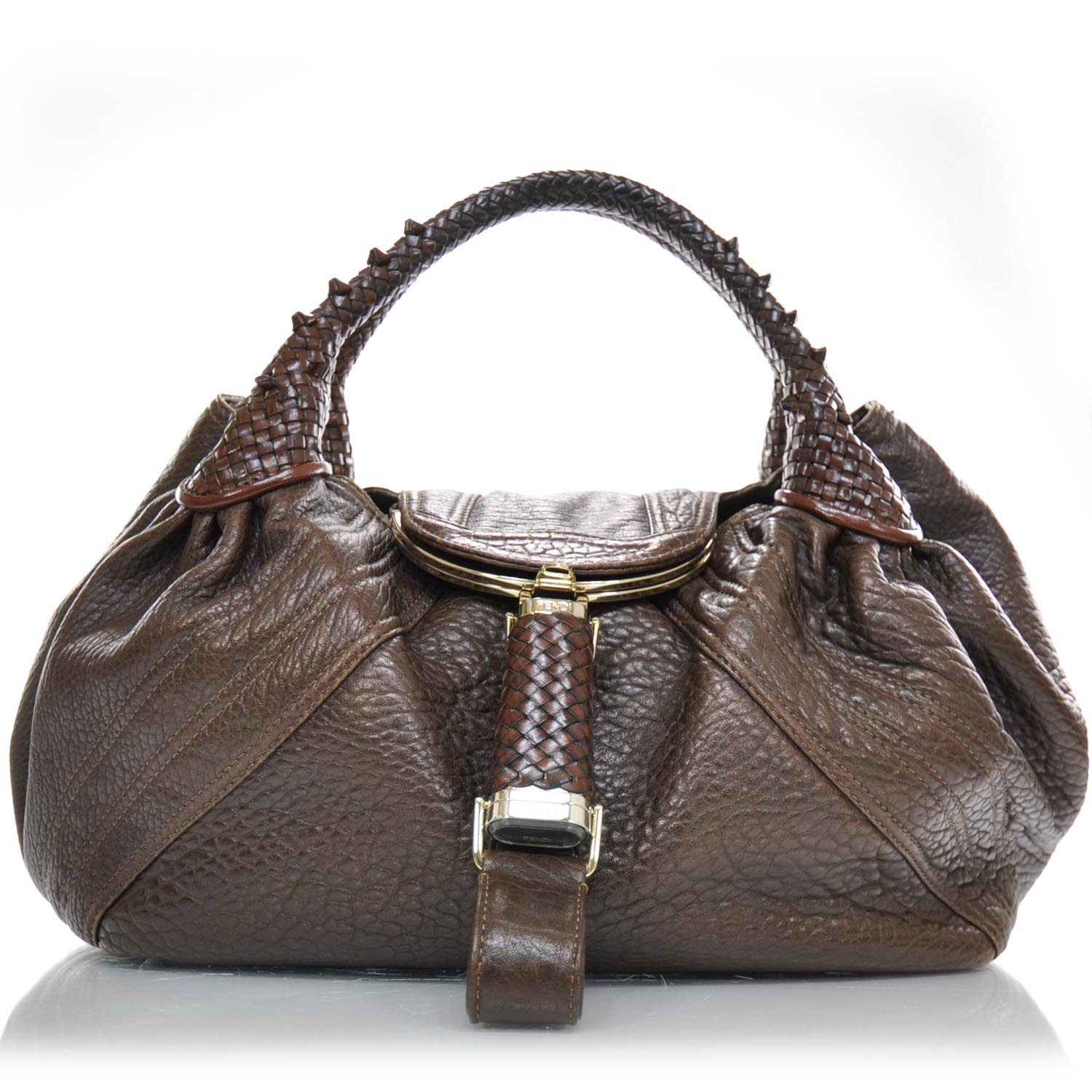 fendi nappa leather spy bag