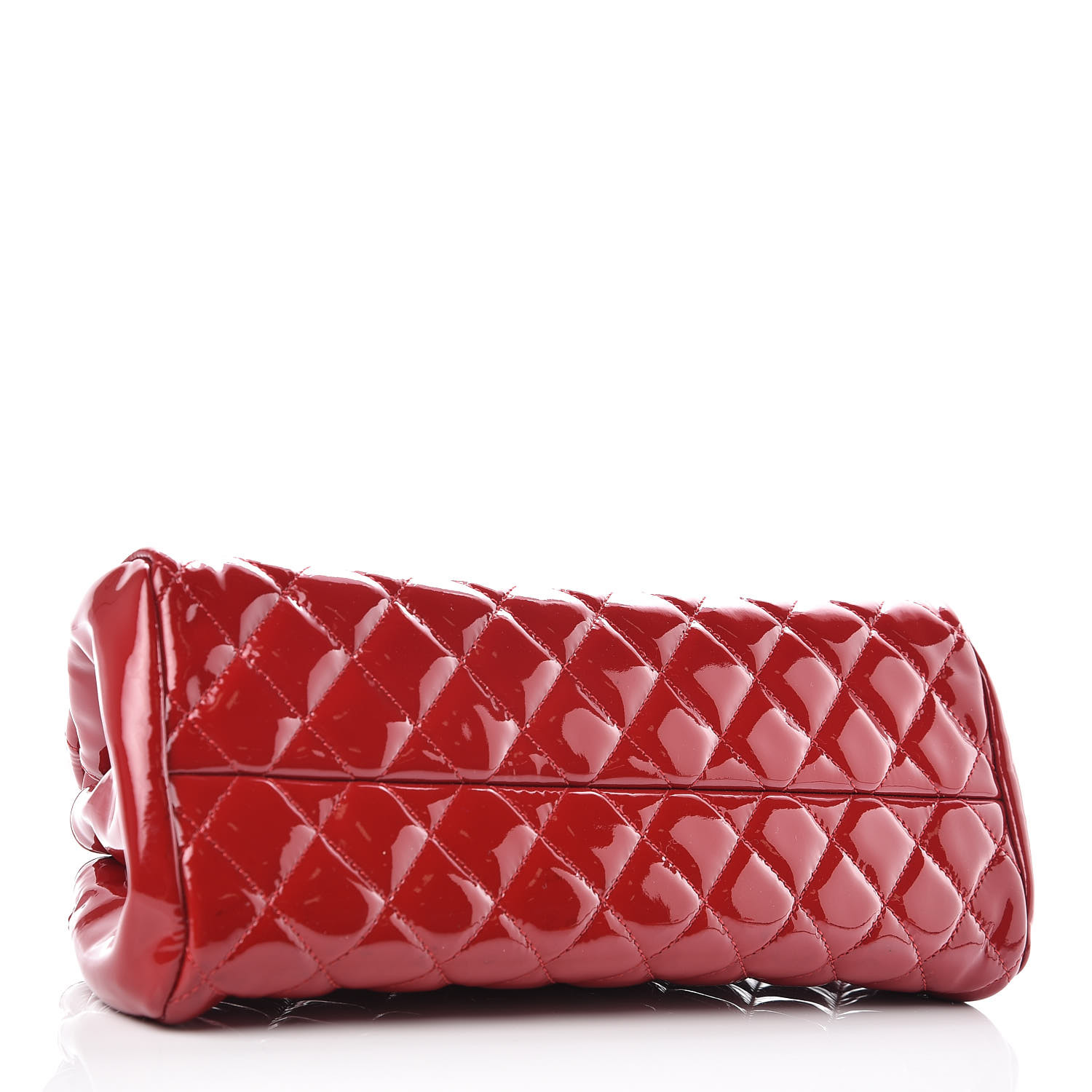 chanel quilted bowling bag