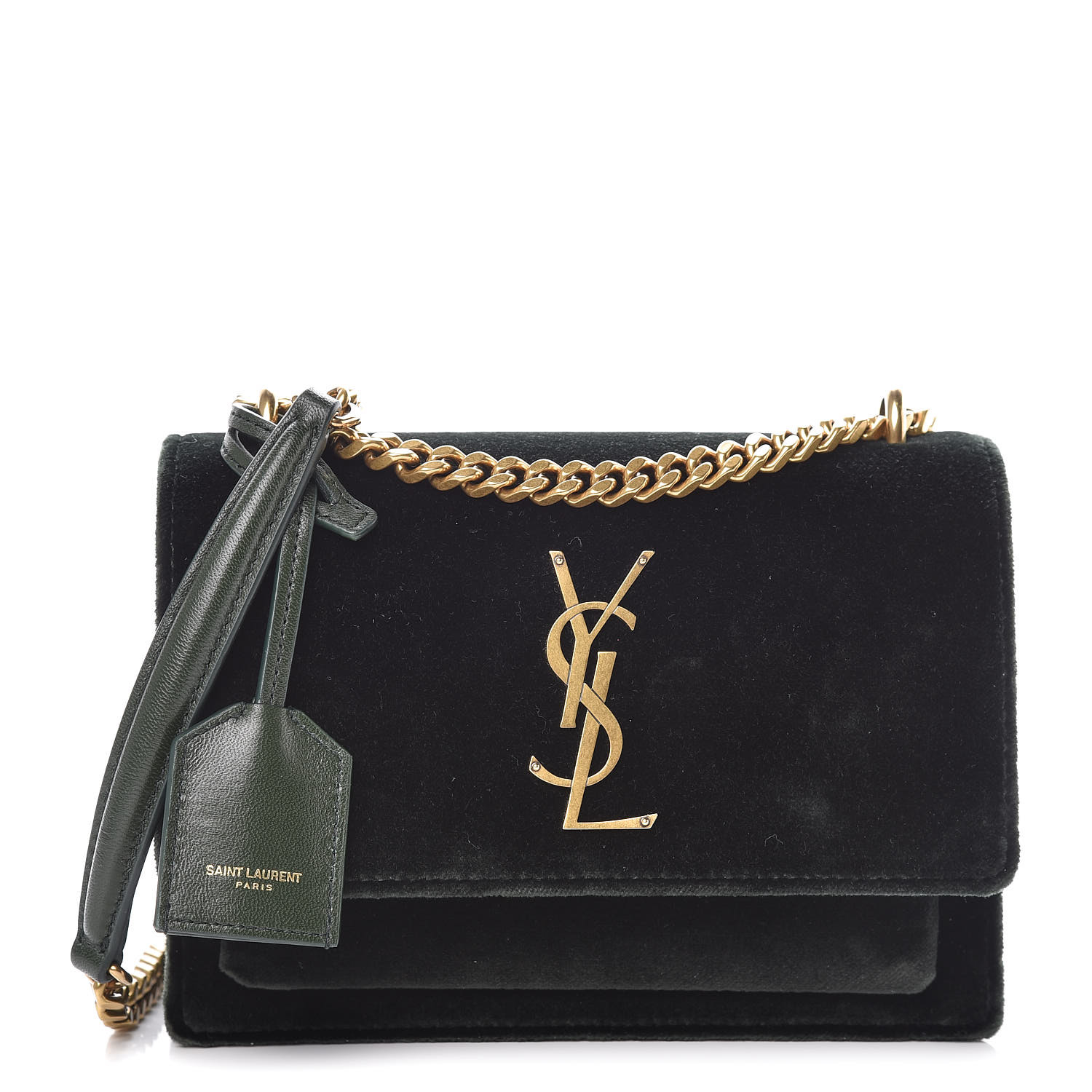 yves saint laurent velvet bag