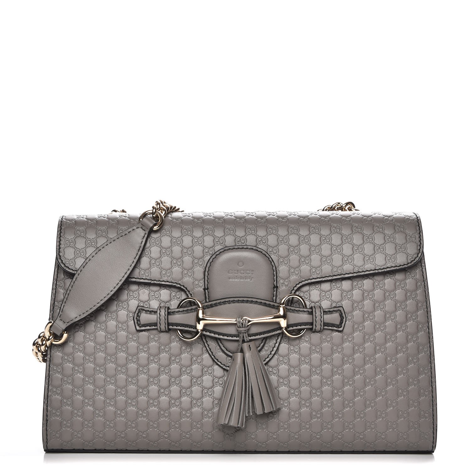 gucci microguccissima medium emily chain shoulder bag