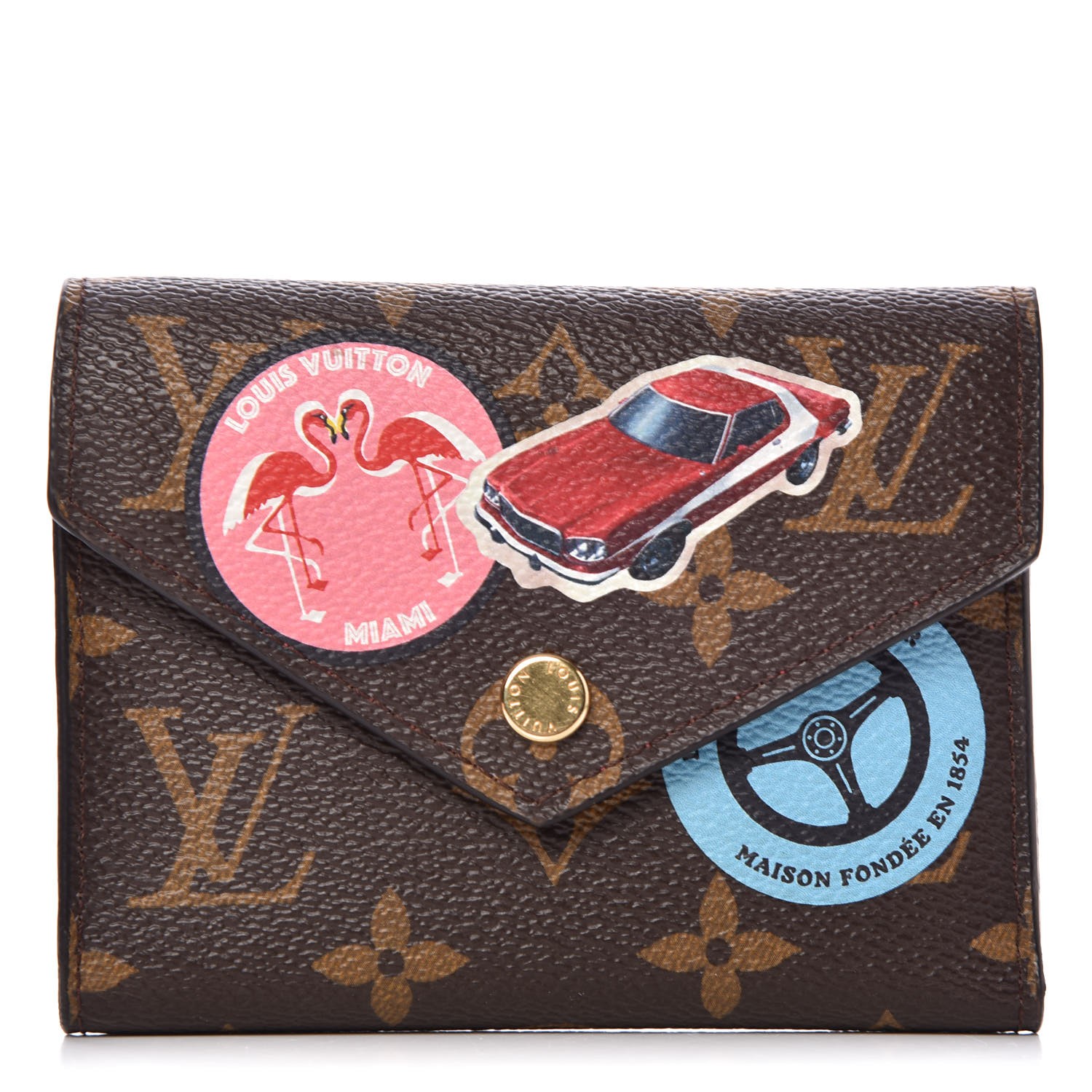 louis vuitton monogram victorine wallet