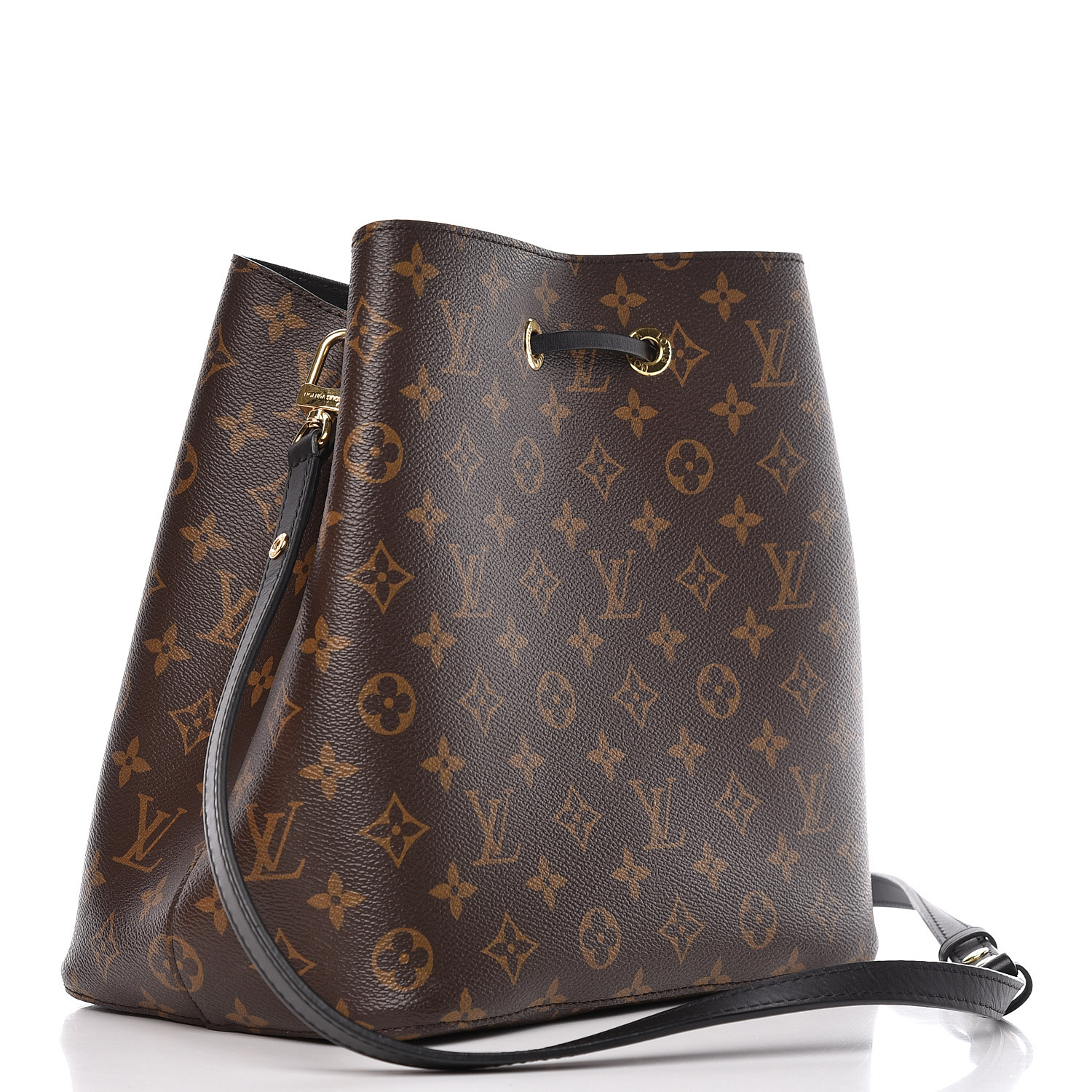 louis vuitton monogram neonoe mm black