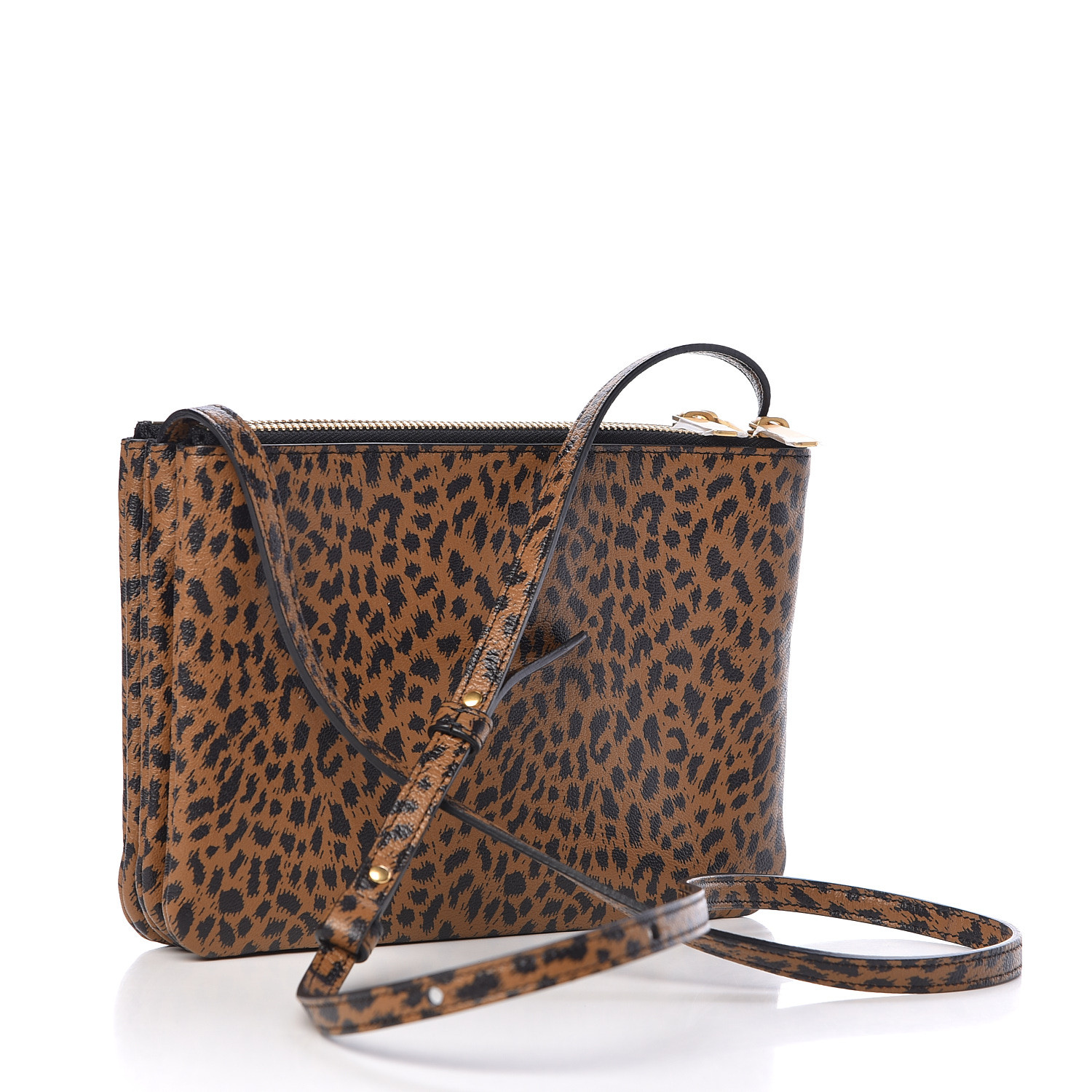 small leopard crossbody bag