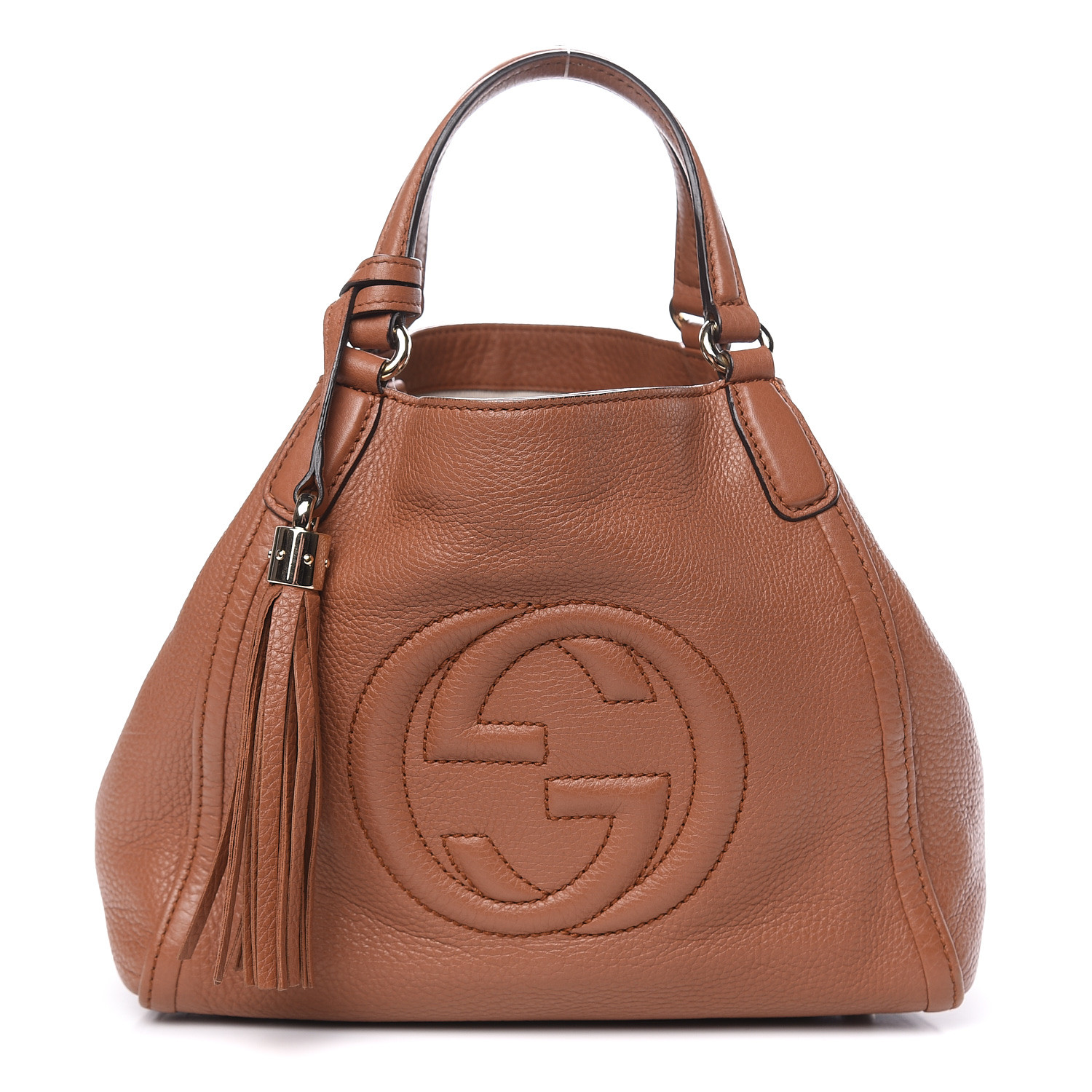 gucci pebbled calfskin soho