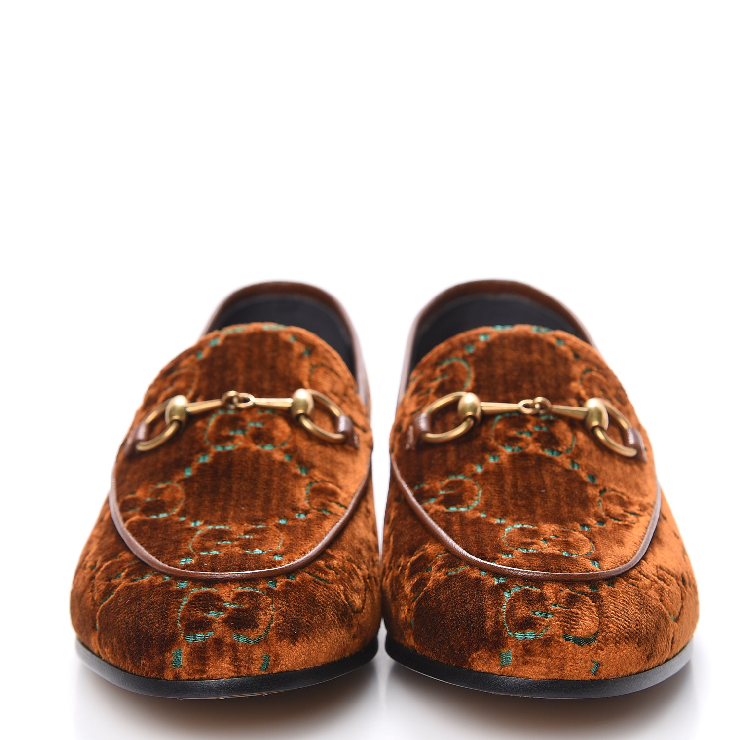 gucci cognac loafers