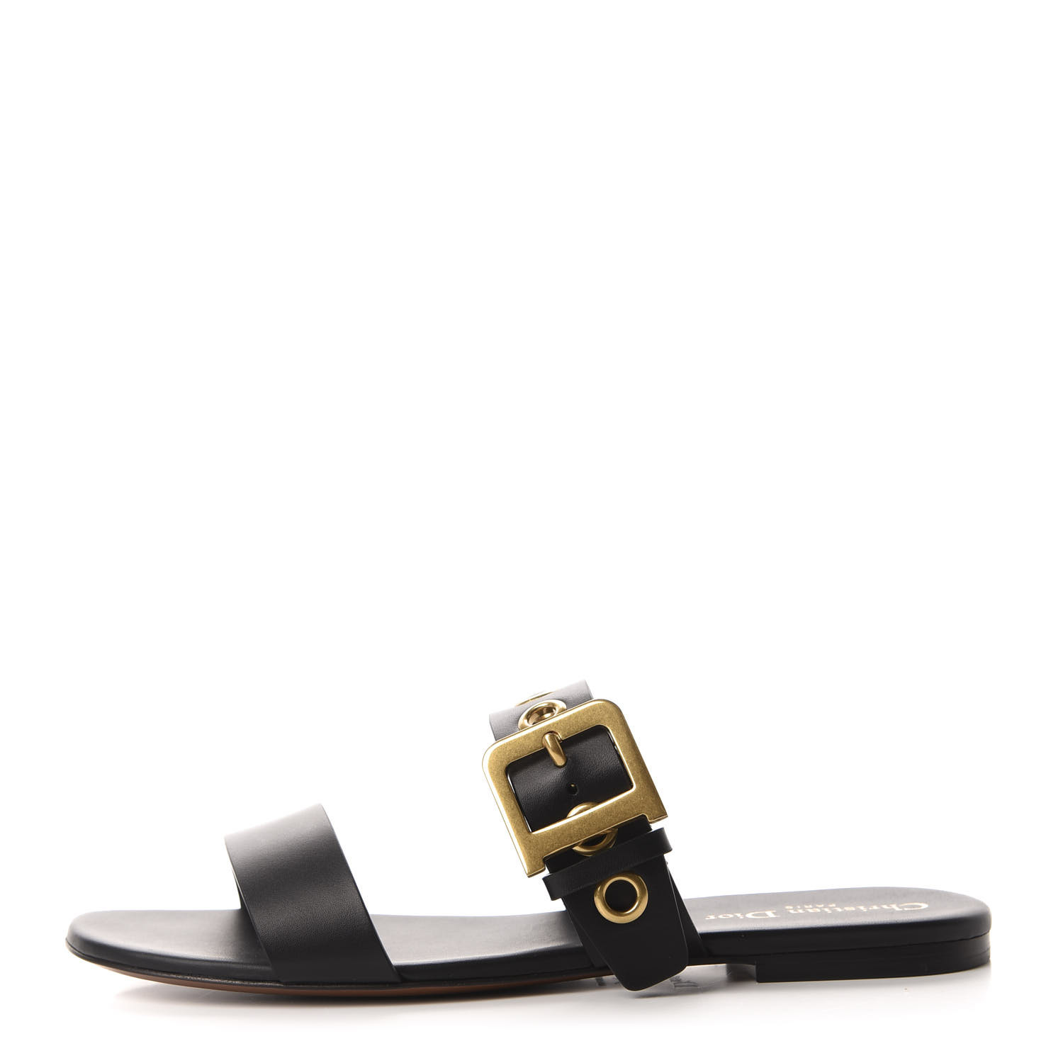 dior flat slides