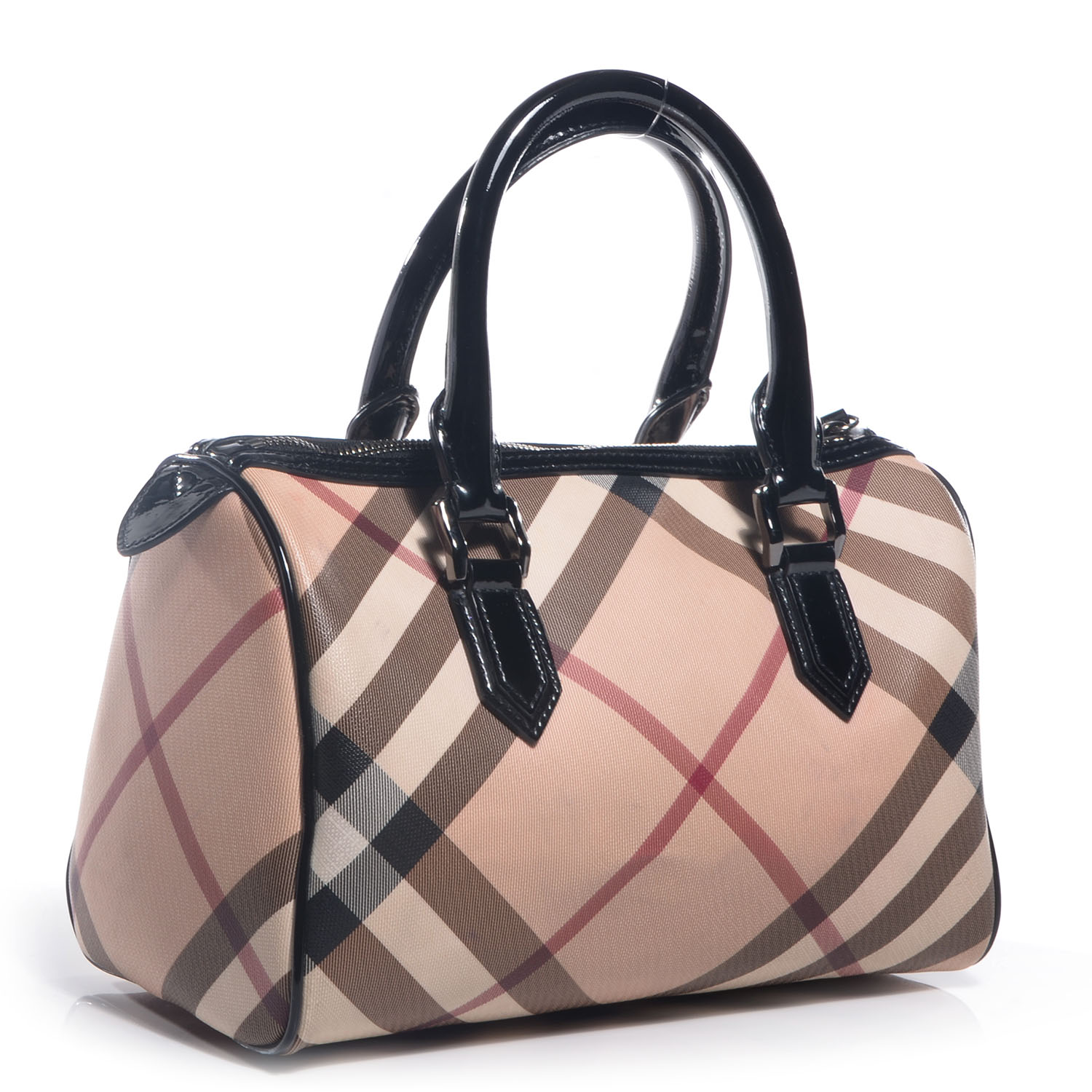 burberry nova check satchel