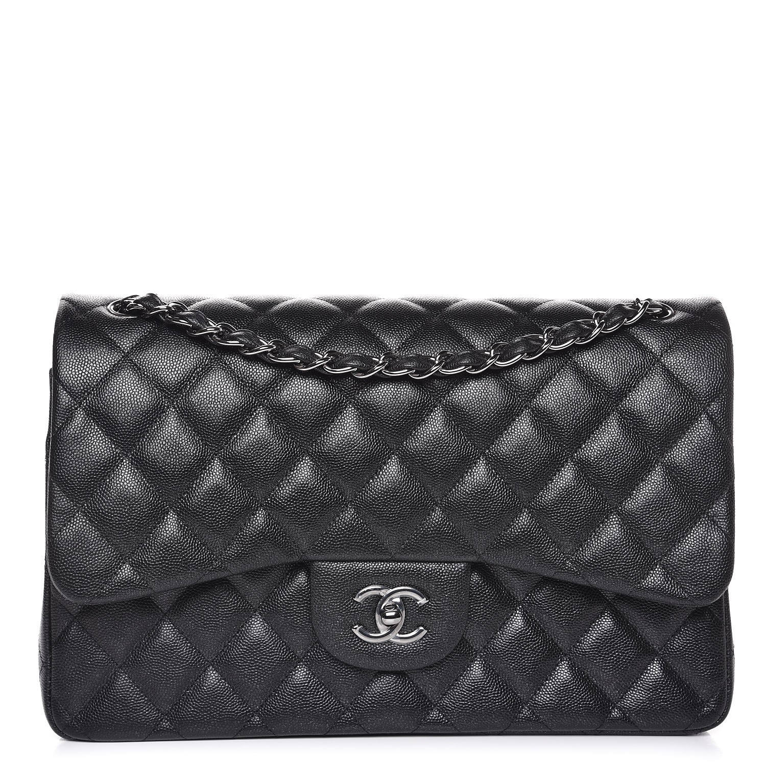 chanel iridescent black