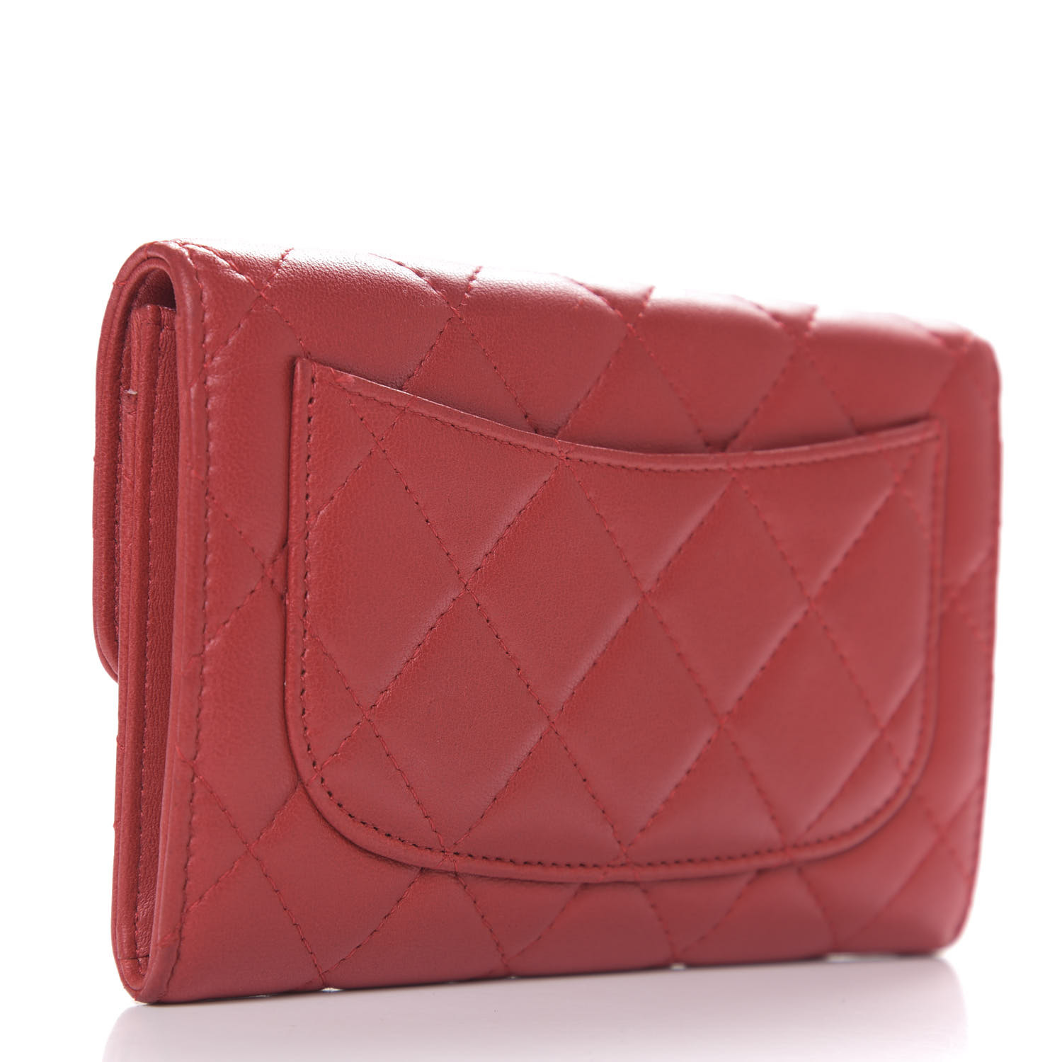 chanel classic small flap wallet lambskin