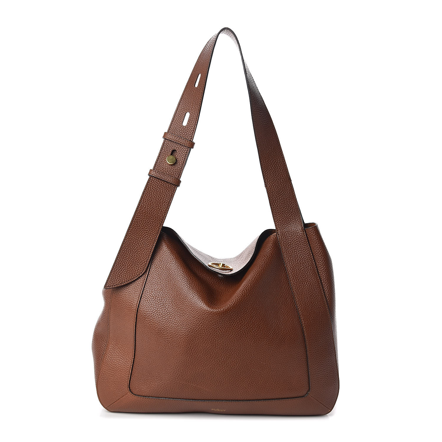 mulberry leather shoulder bag