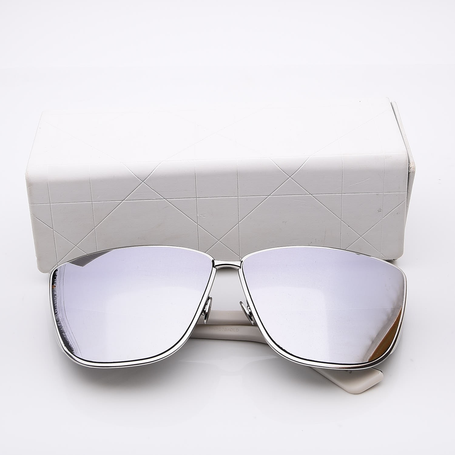 CHRISTIAN DIOR Futurist Mirrored Sunglasses Silver 271758