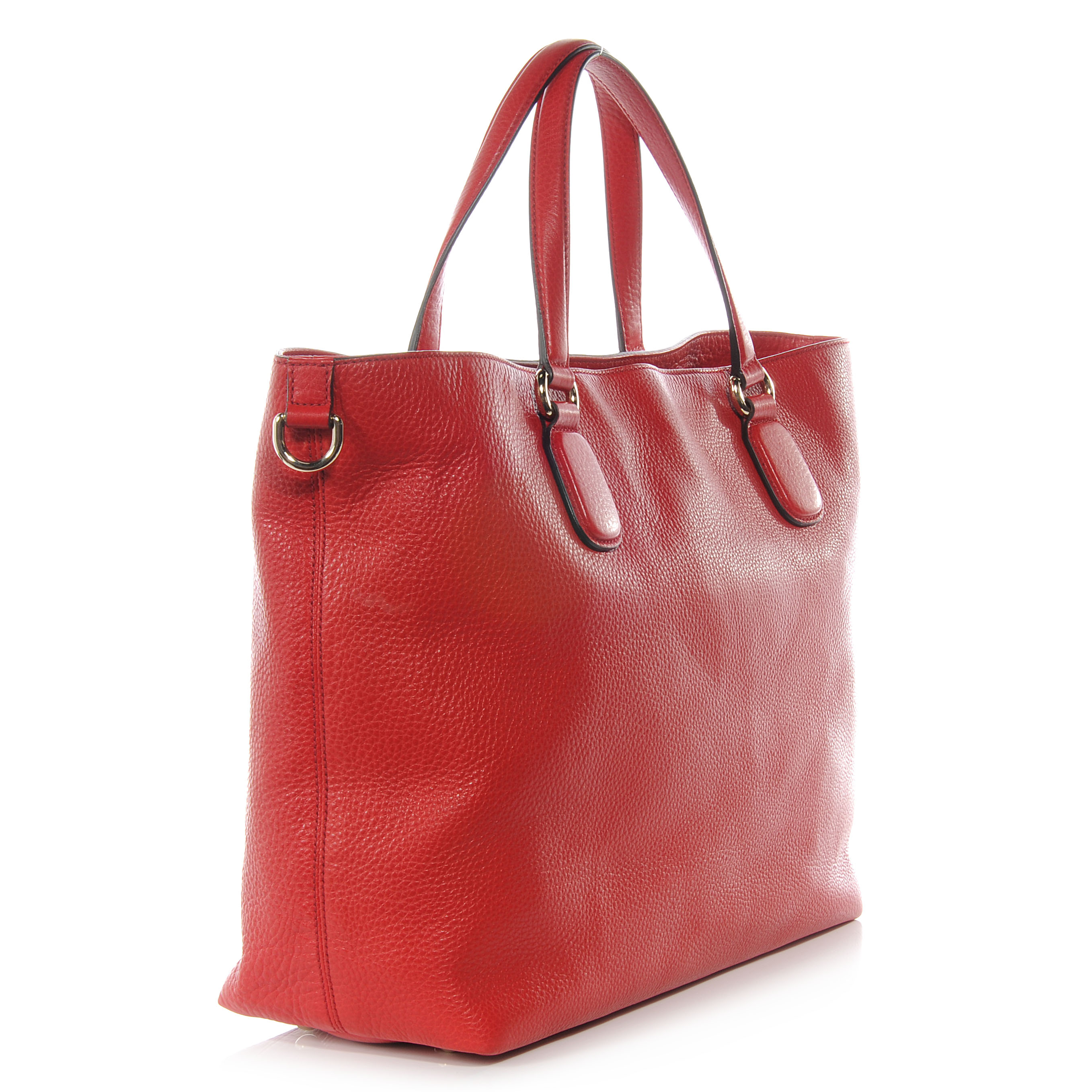 soho leather tote