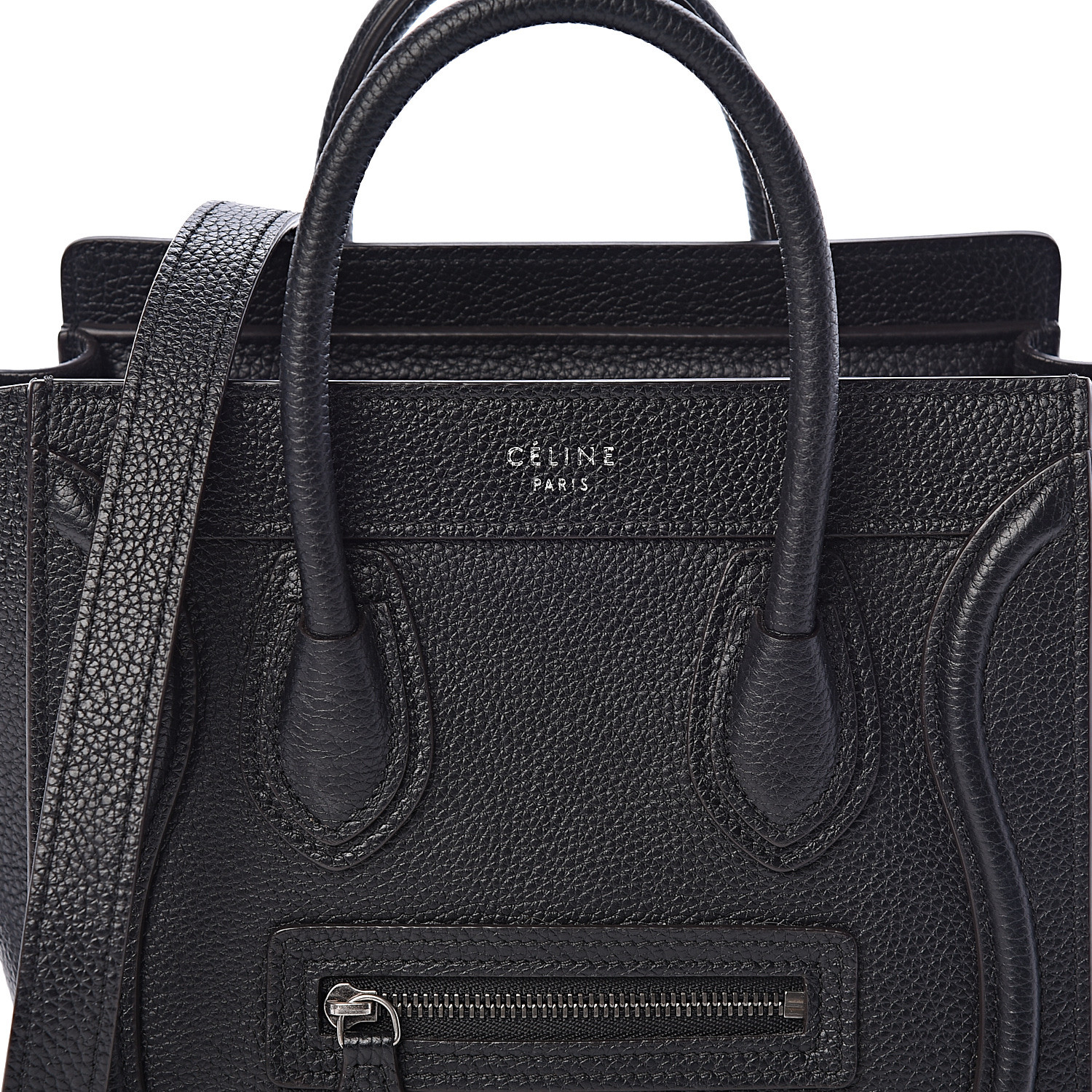 celine baby drummed calfskin nano luggage bag