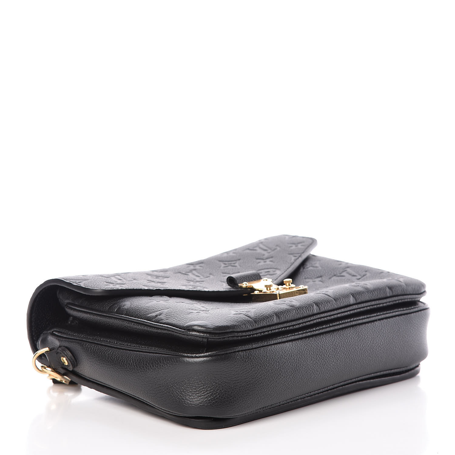 louis vuitton pochette metis empreinte black