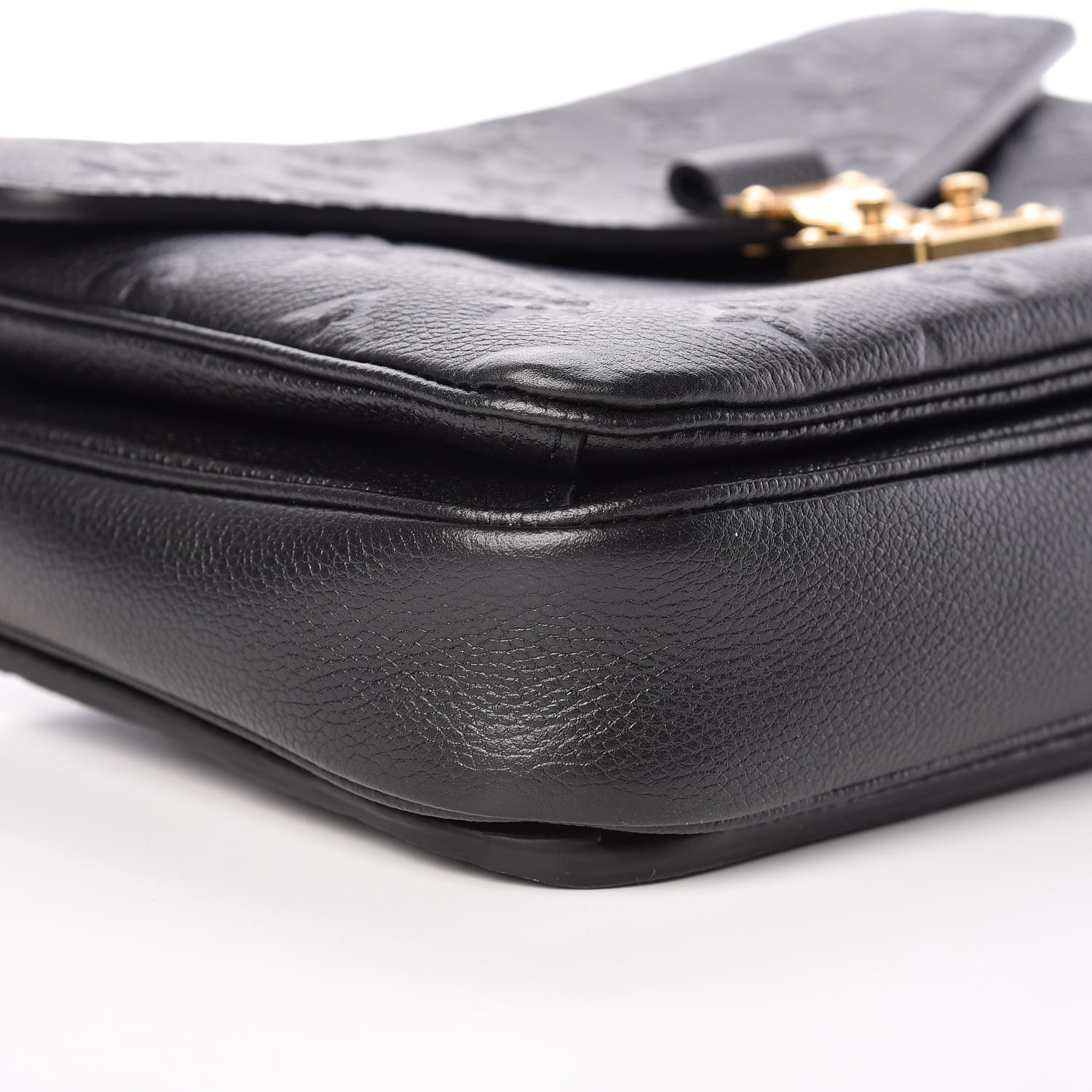 louis vuitton pochette metis empreinte black