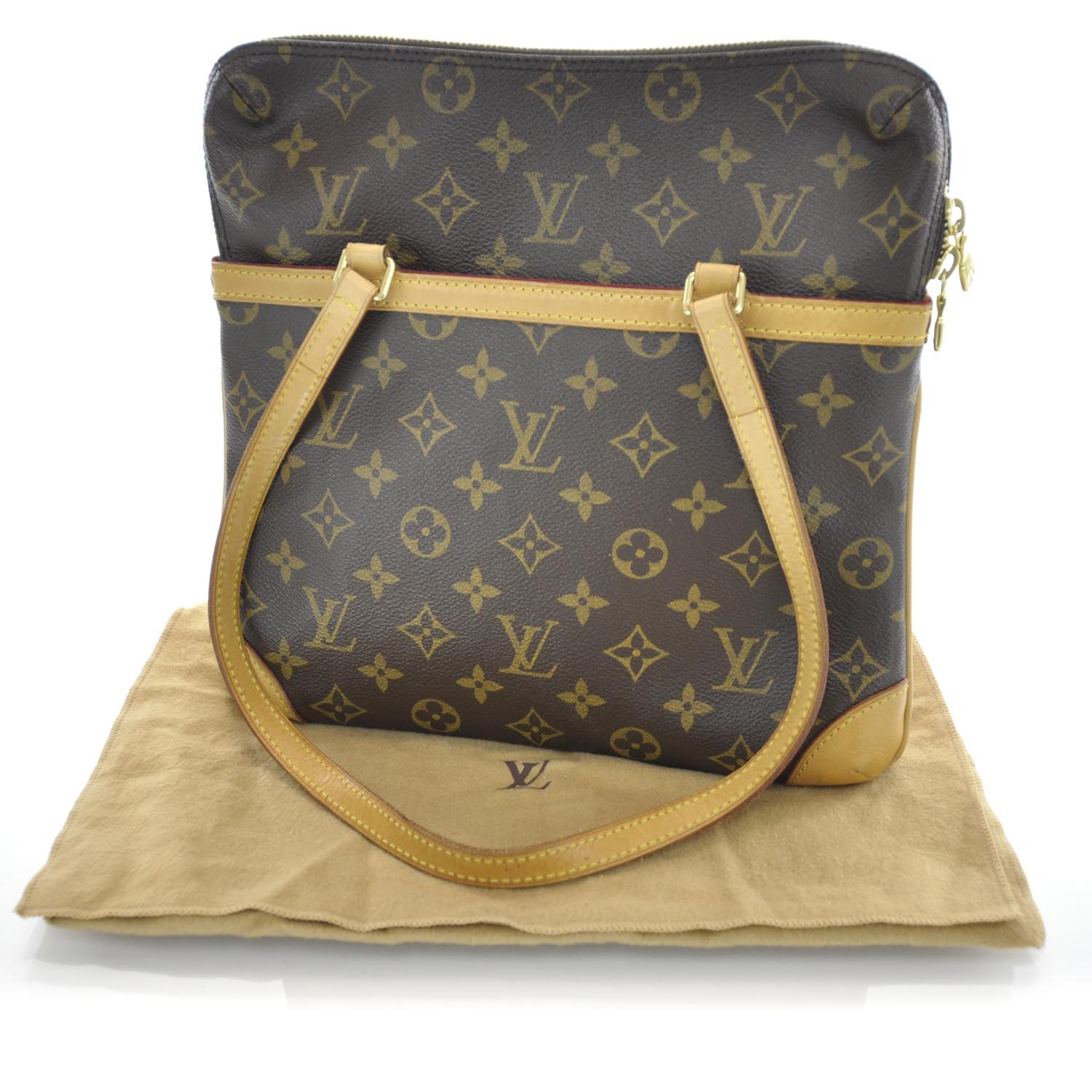 Louis Vuitton Coussin GM M51141 Monogram Canvas Shoulder Bag Brown