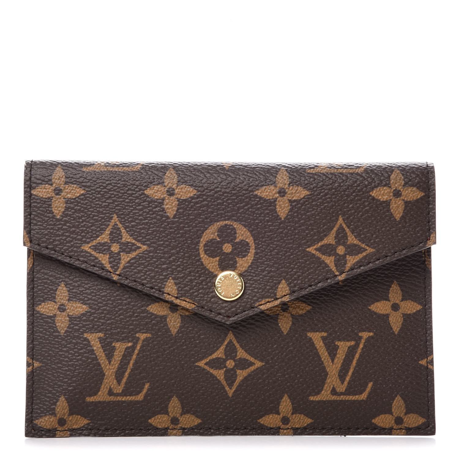 LOUIS VUITTON Monogram Daily Organizer Envelope Insert Red 274654